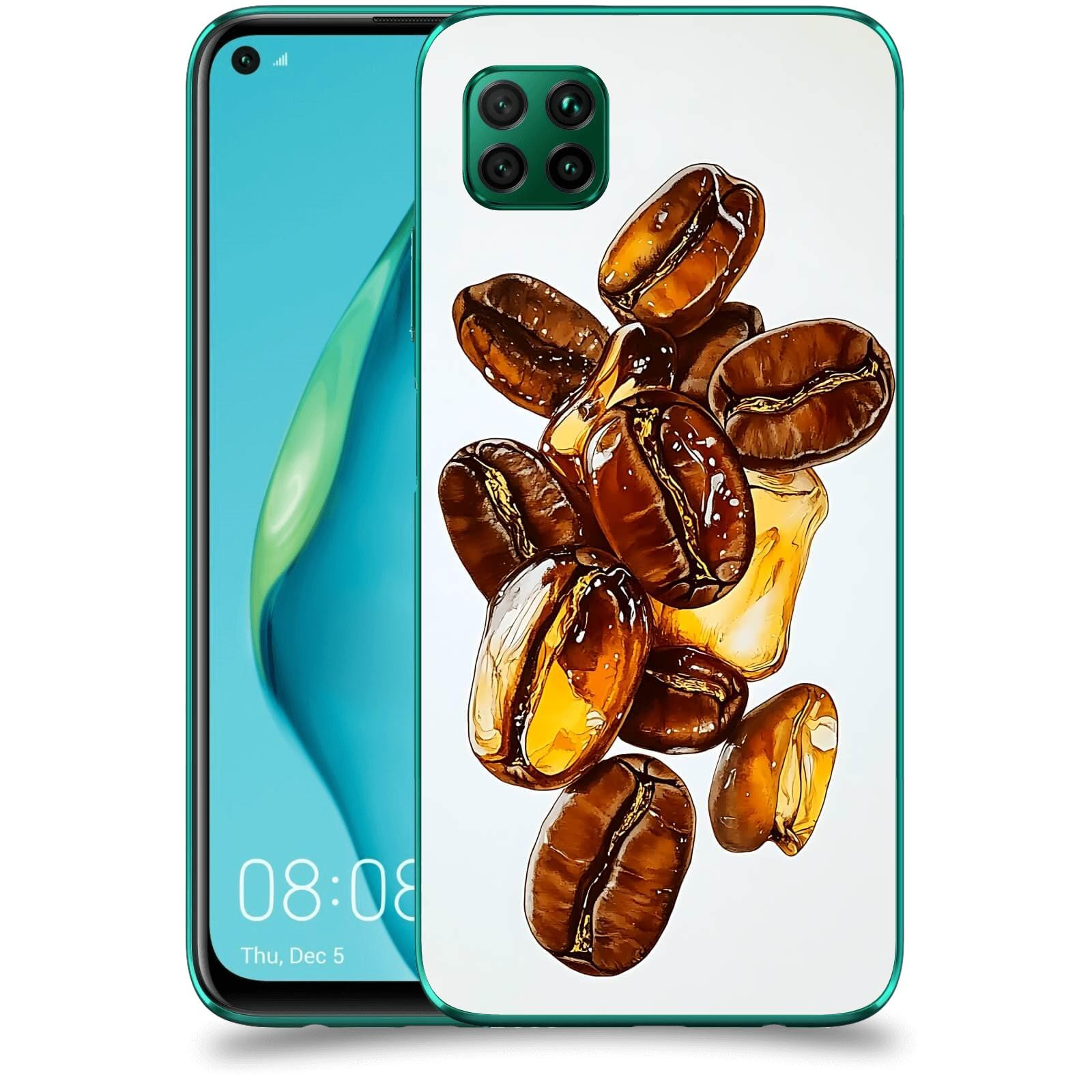 ACOVER Kryt na mobil Huawei P40 Lite - Karamelová energie