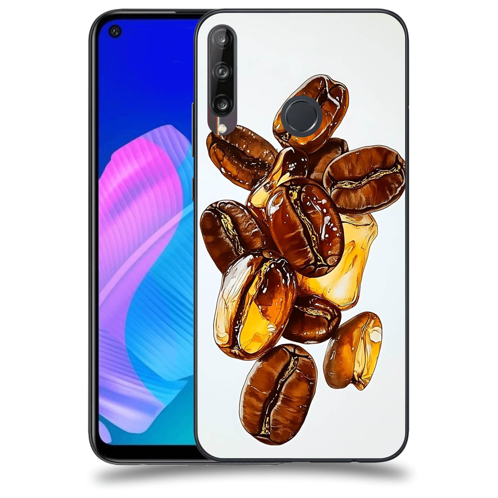 ACOVER Kryt na mobil Huawei P40 Lite E - Karamelová energie