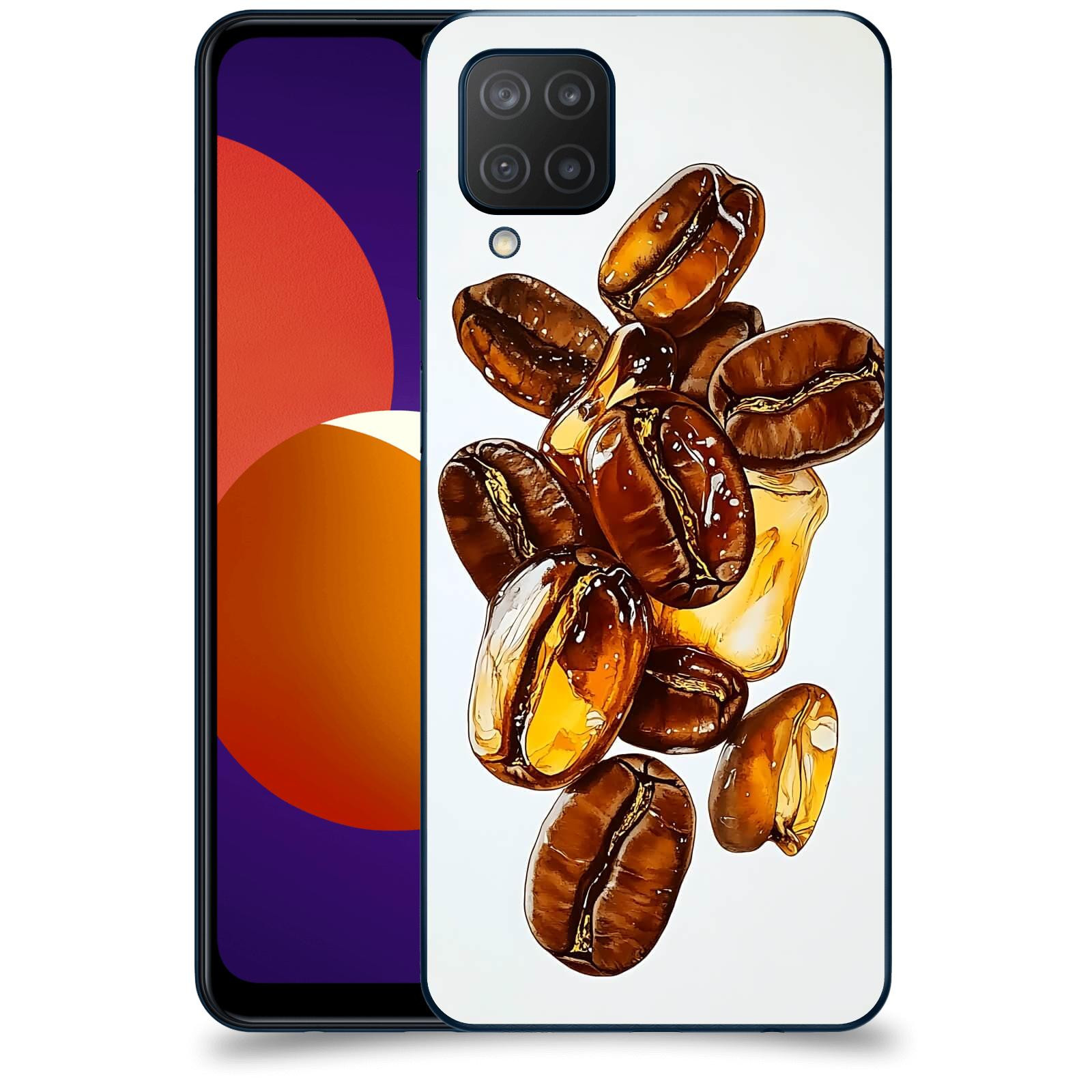 ACOVER Kryt na mobil Samsung Galaxy M12 M127F - Karamelová energie