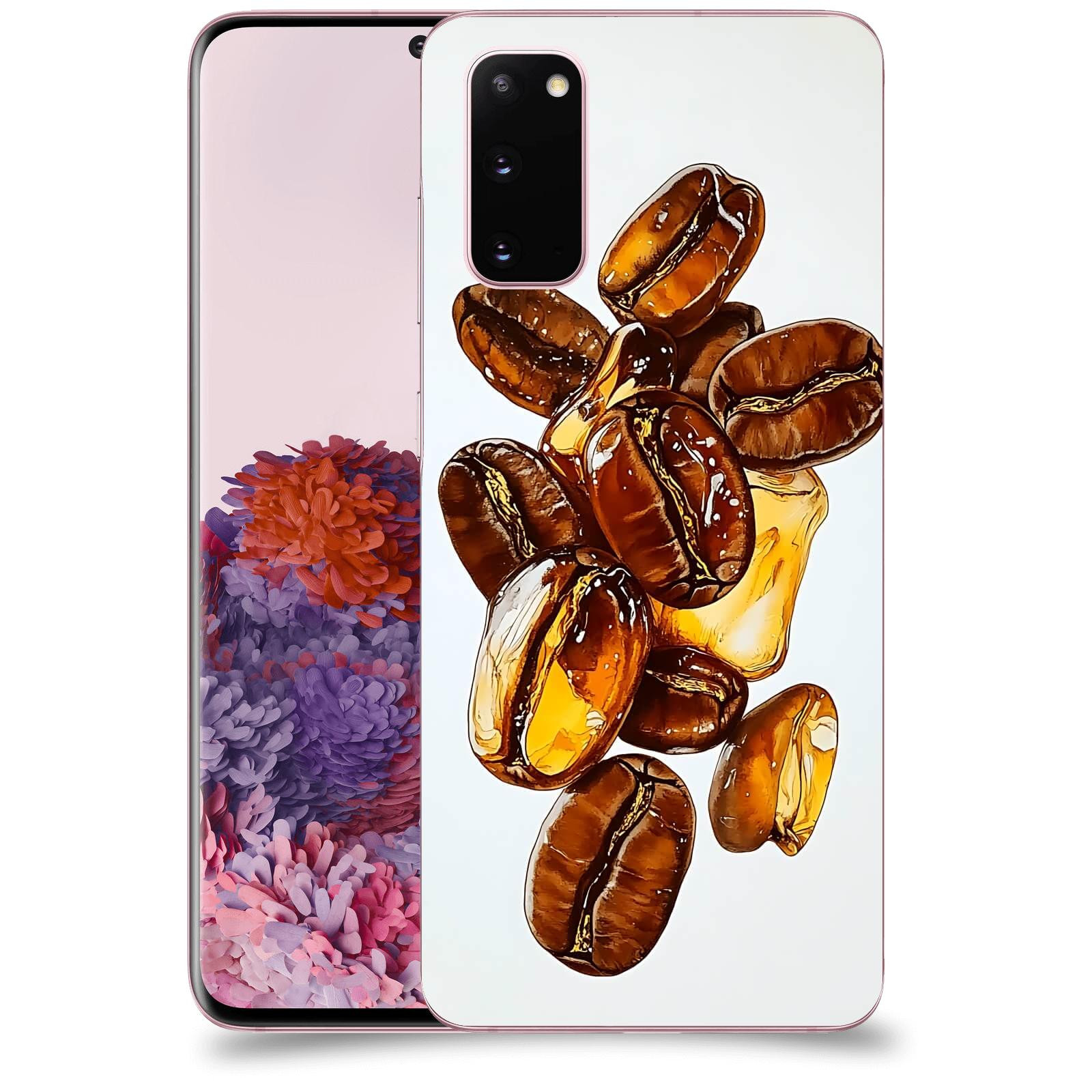 ACOVER Kryt na mobil Samsung Galaxy S20 G980F - Karamelová energie