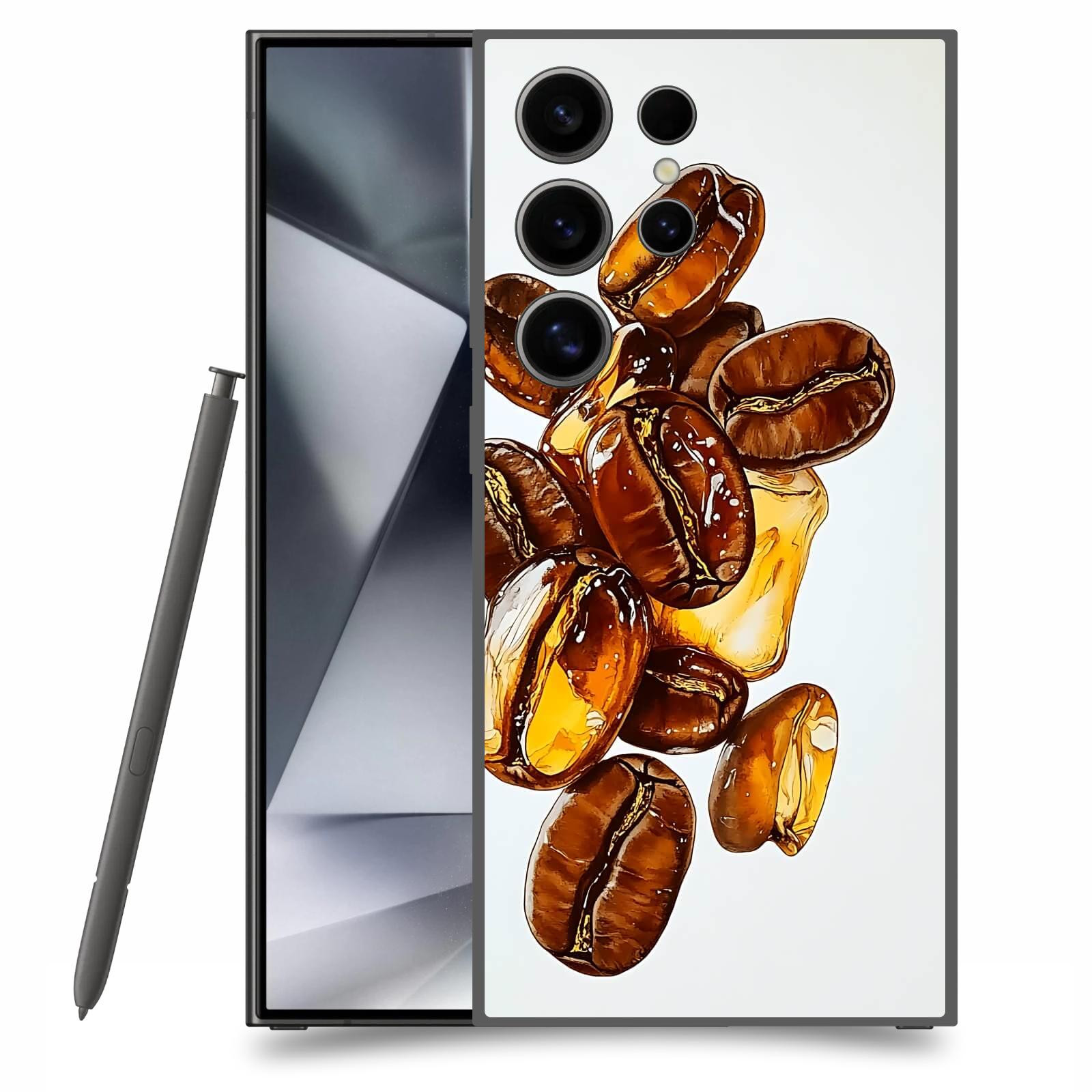 ACOVER Kryt na mobil Samsung Galaxy S24 Ultra - Karamelová energie