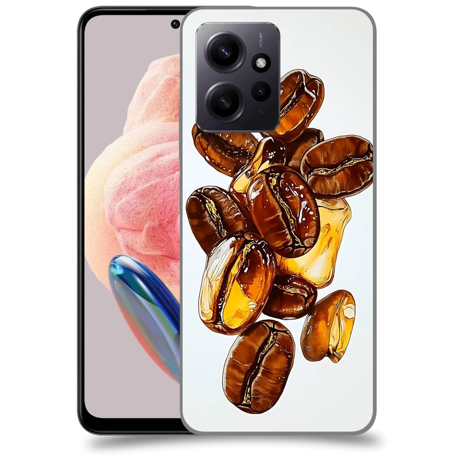 ACOVER Kryt na mobil Xiaomi Redmi Note 12 4G - Karamelová energie