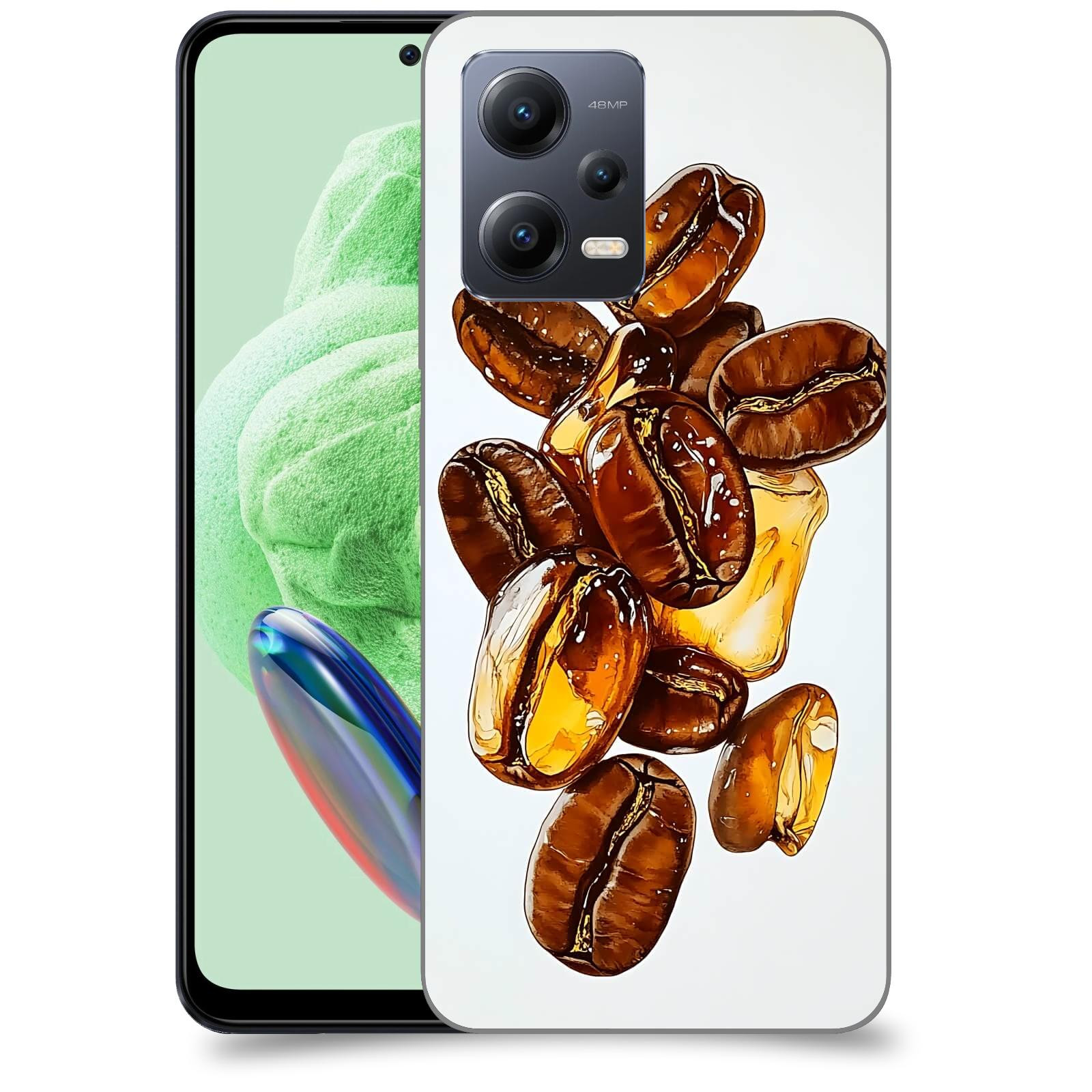 ACOVER Kryt na mobil Xiaomi Redmi Note 12 PRO 5G - Karamelová energie
