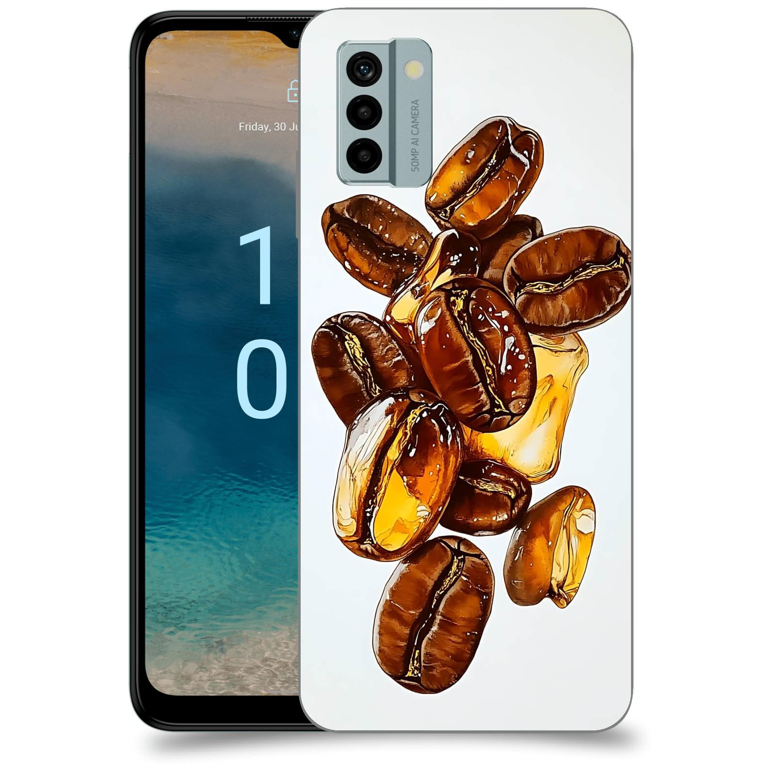ACOVER Kryt na mobil Nokia G22 - Karamelová energie