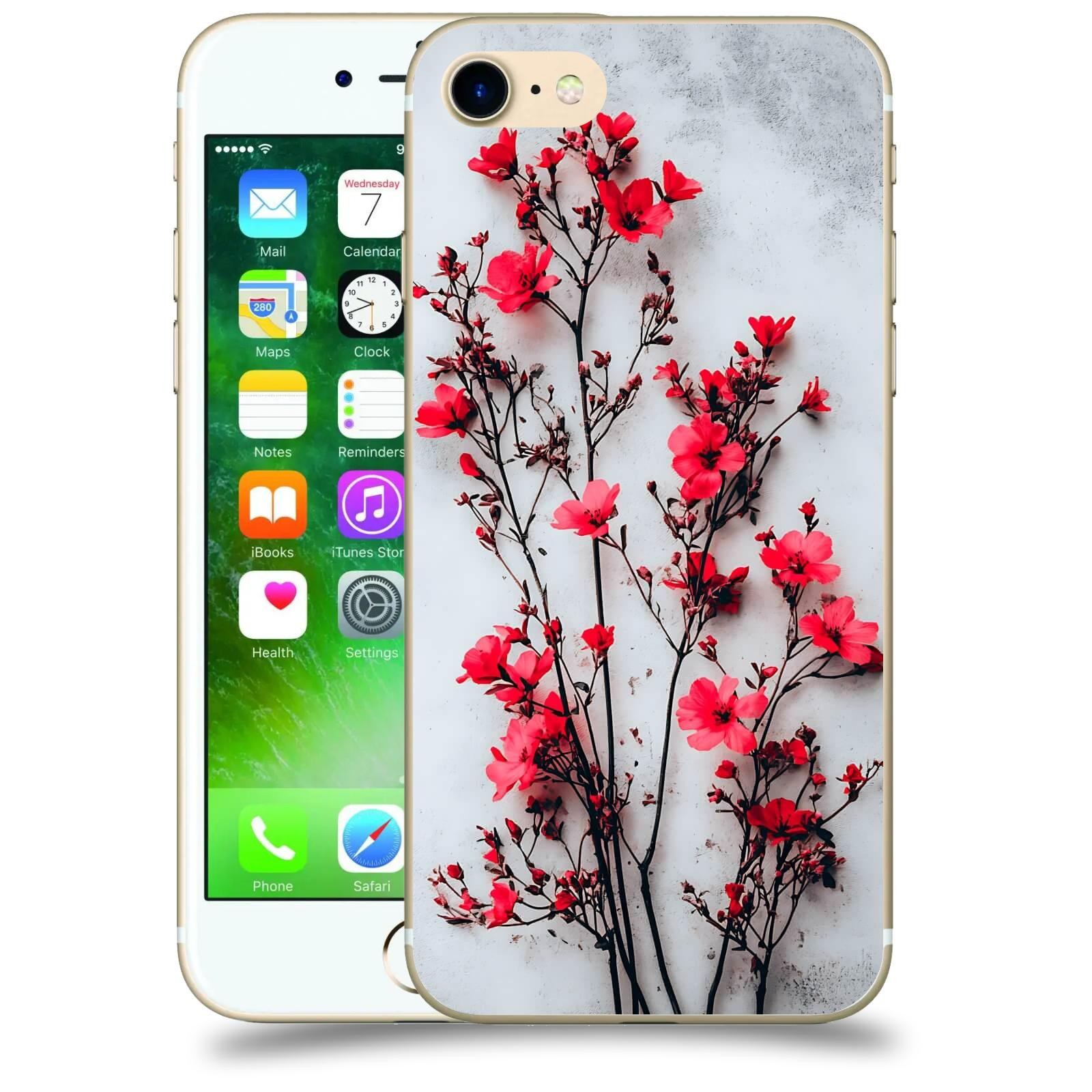 ACOVER Kryt na mobil Apple iPhone 7 - Kontrastní elegance