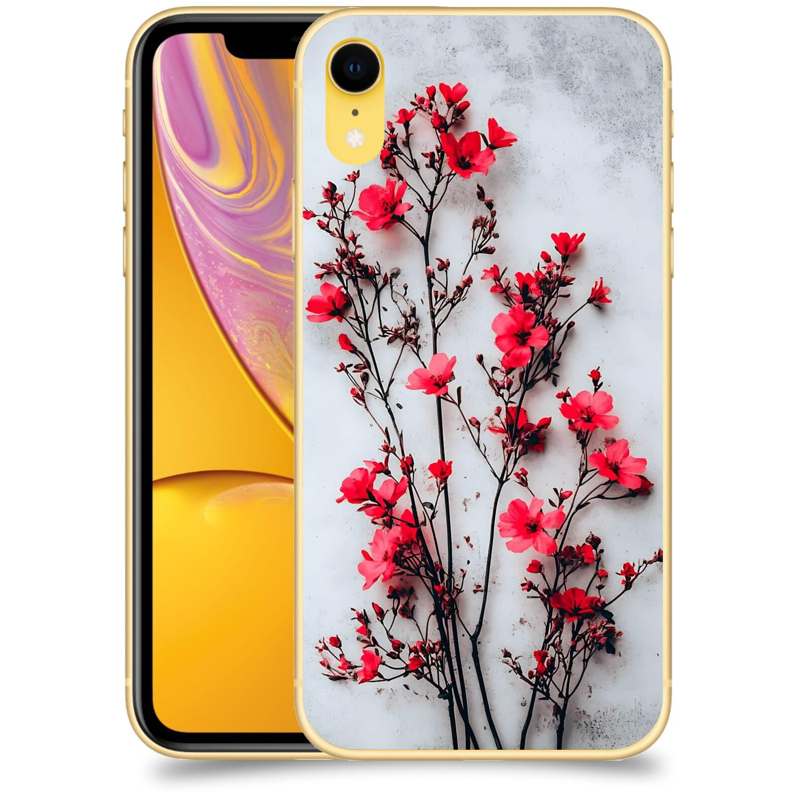 ACOVER Kryt na mobil Apple iPhone XR - Kontrastní elegance