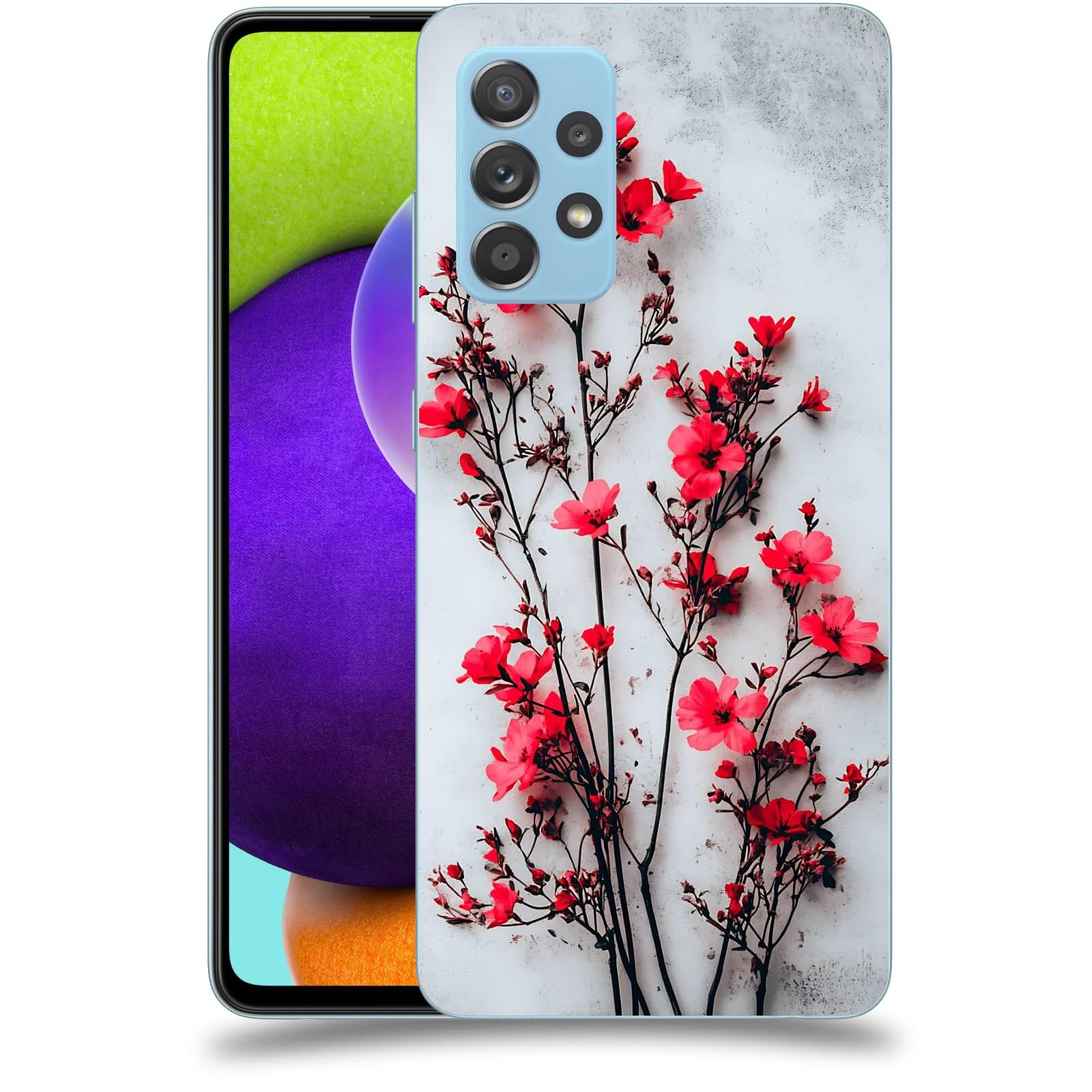 ACOVER Kryt na mobil Samsung Galaxy A52s 5G A528B - Kontrastní elegance