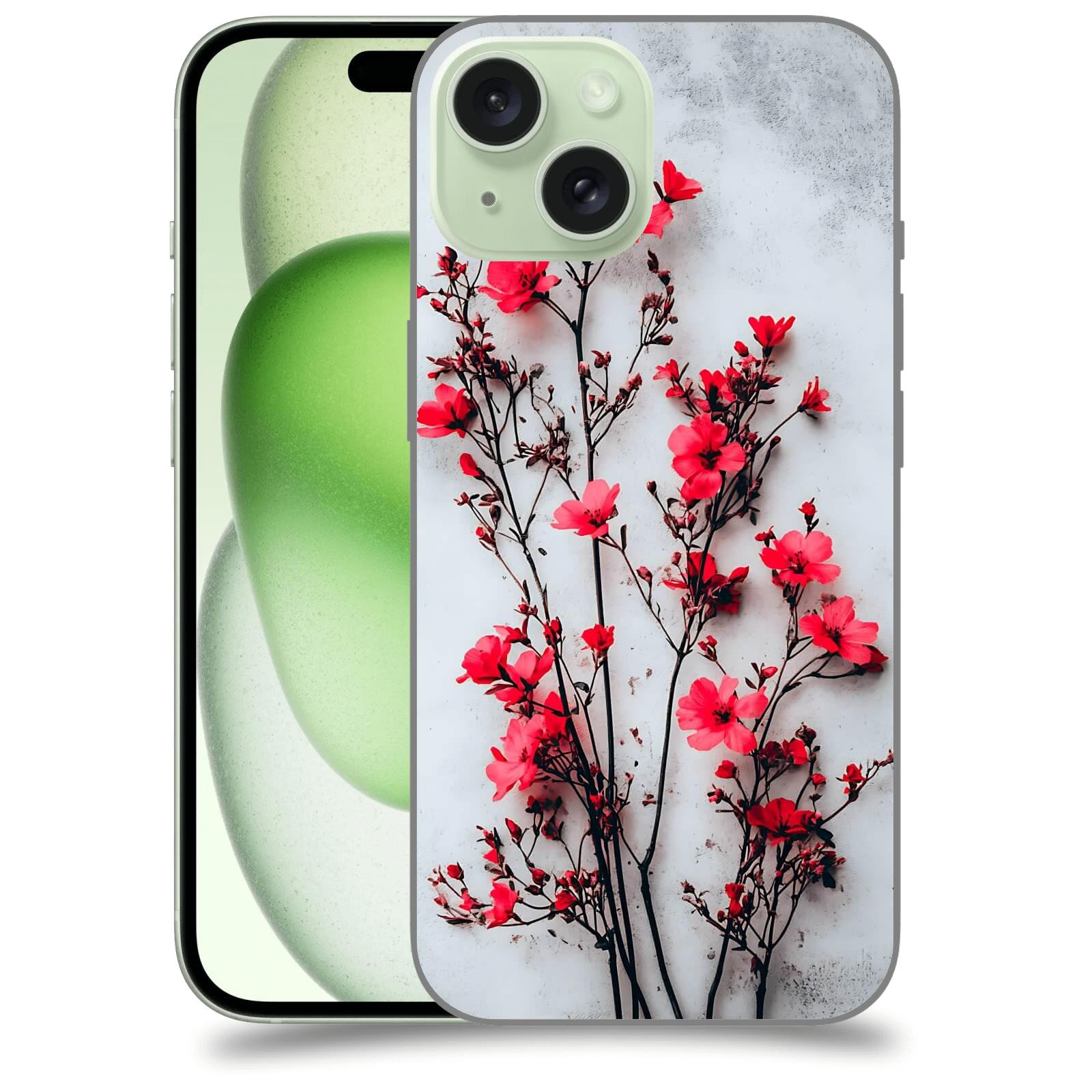 ACOVER Kryt na mobil Apple iPhone 15 - Kontrastní elegance