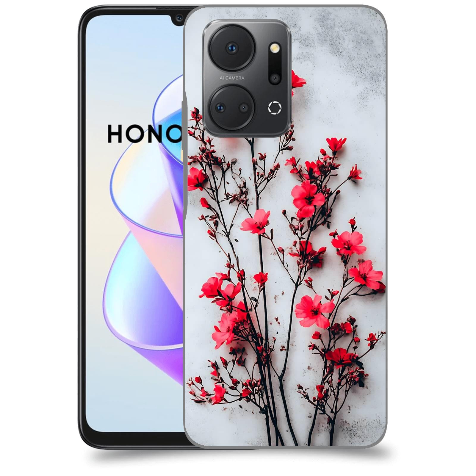 ACOVER Kryt na mobil HONOR X7a - Kontrastní elegance