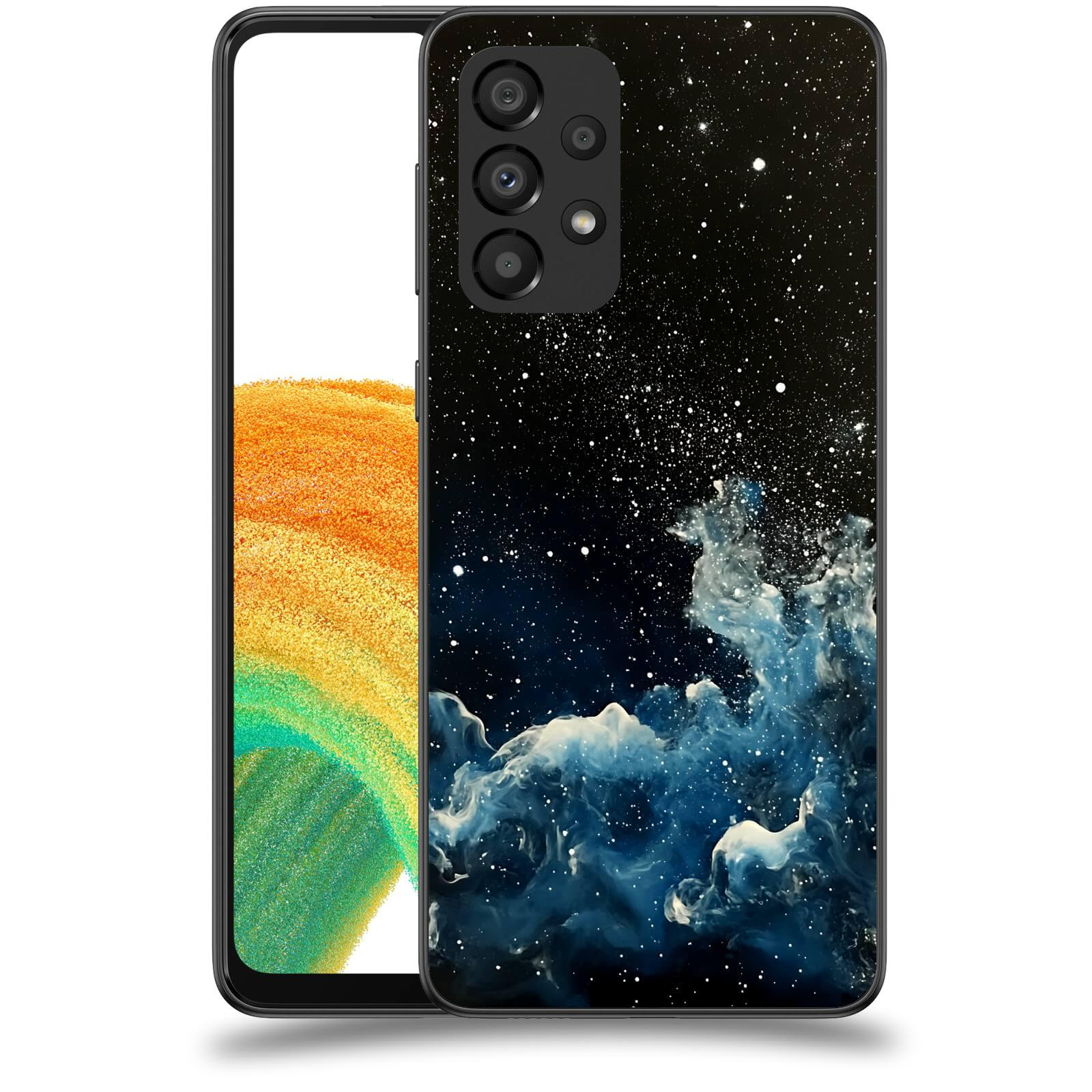 ACOVER Kryt na mobil Samsung Galaxy A33 5G A336 - Kosmická mlhovina