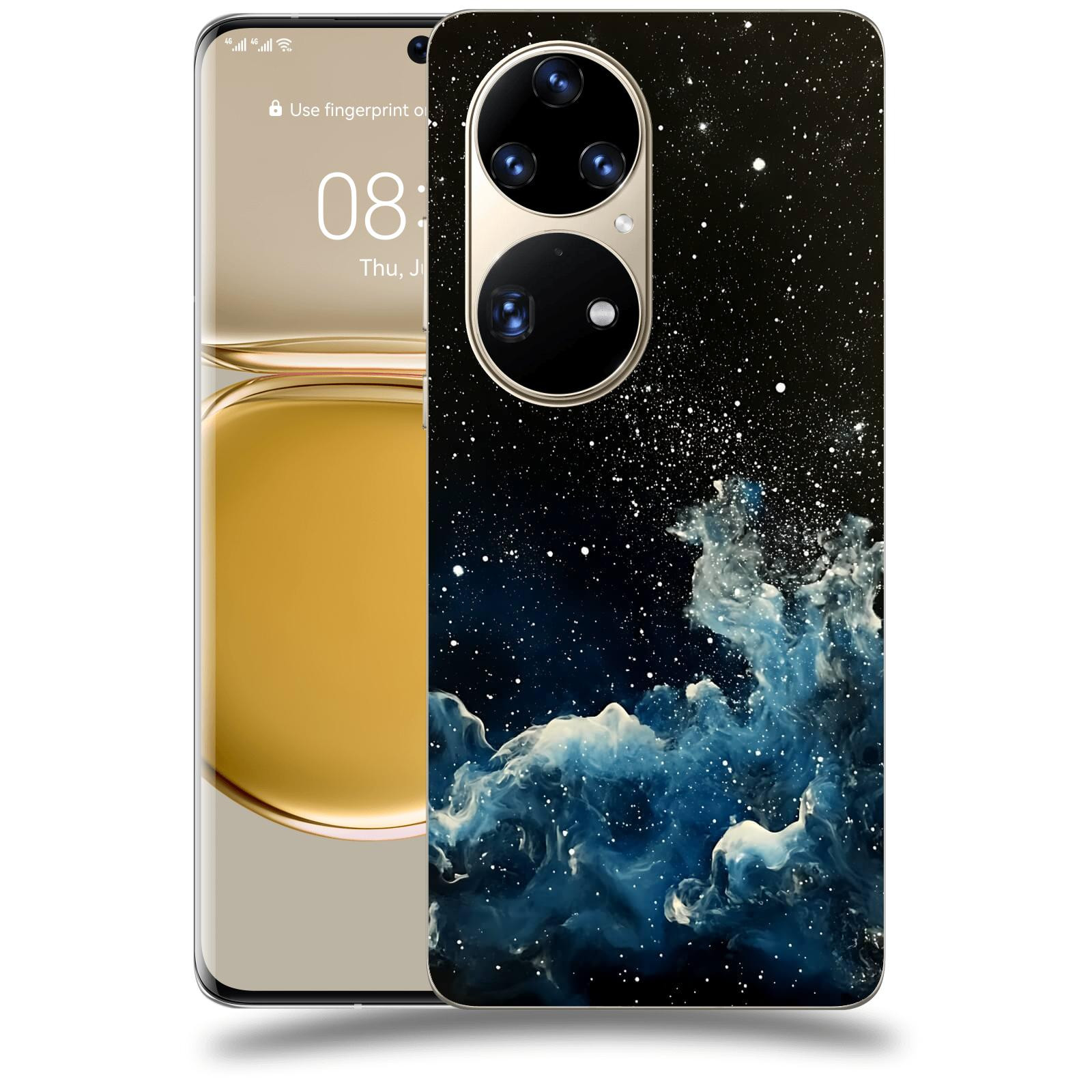 ACOVER Kryt na mobil Huawei P50 - Kosmická mlhovina
