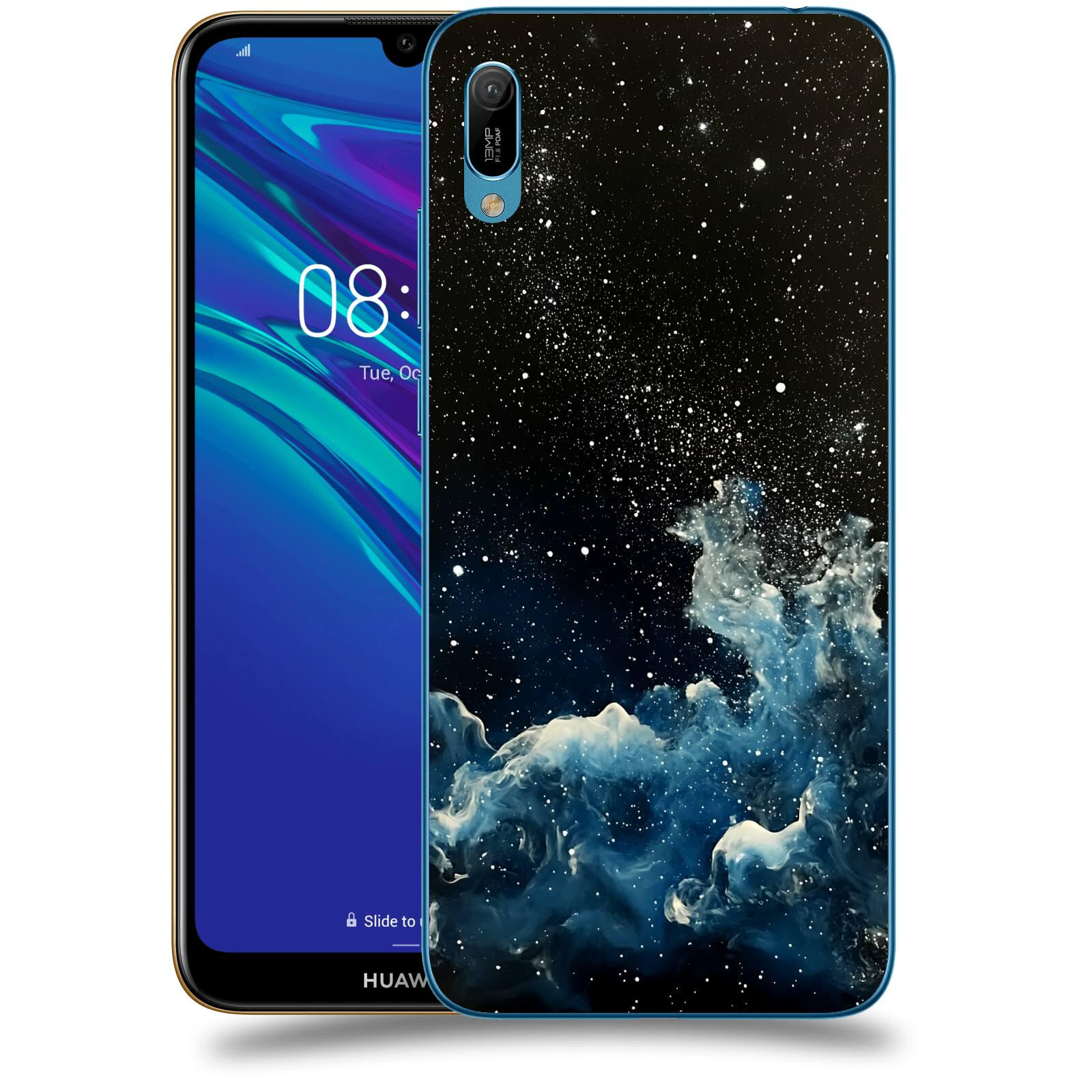 ACOVER Kryt na mobil Huawei Y6 2019 - Kosmická mlhovina