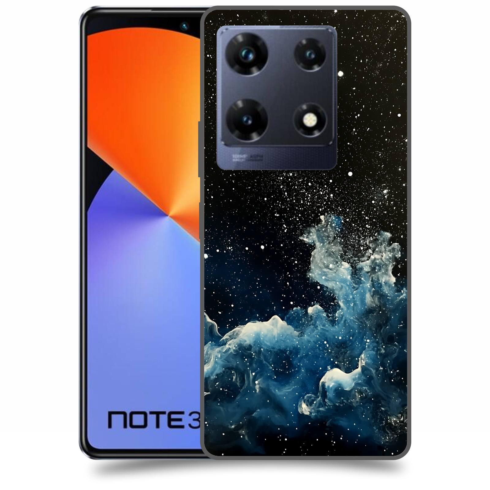 ACOVER Kryt na mobil Infinix Note 30 PRO - Kosmická mlhovina