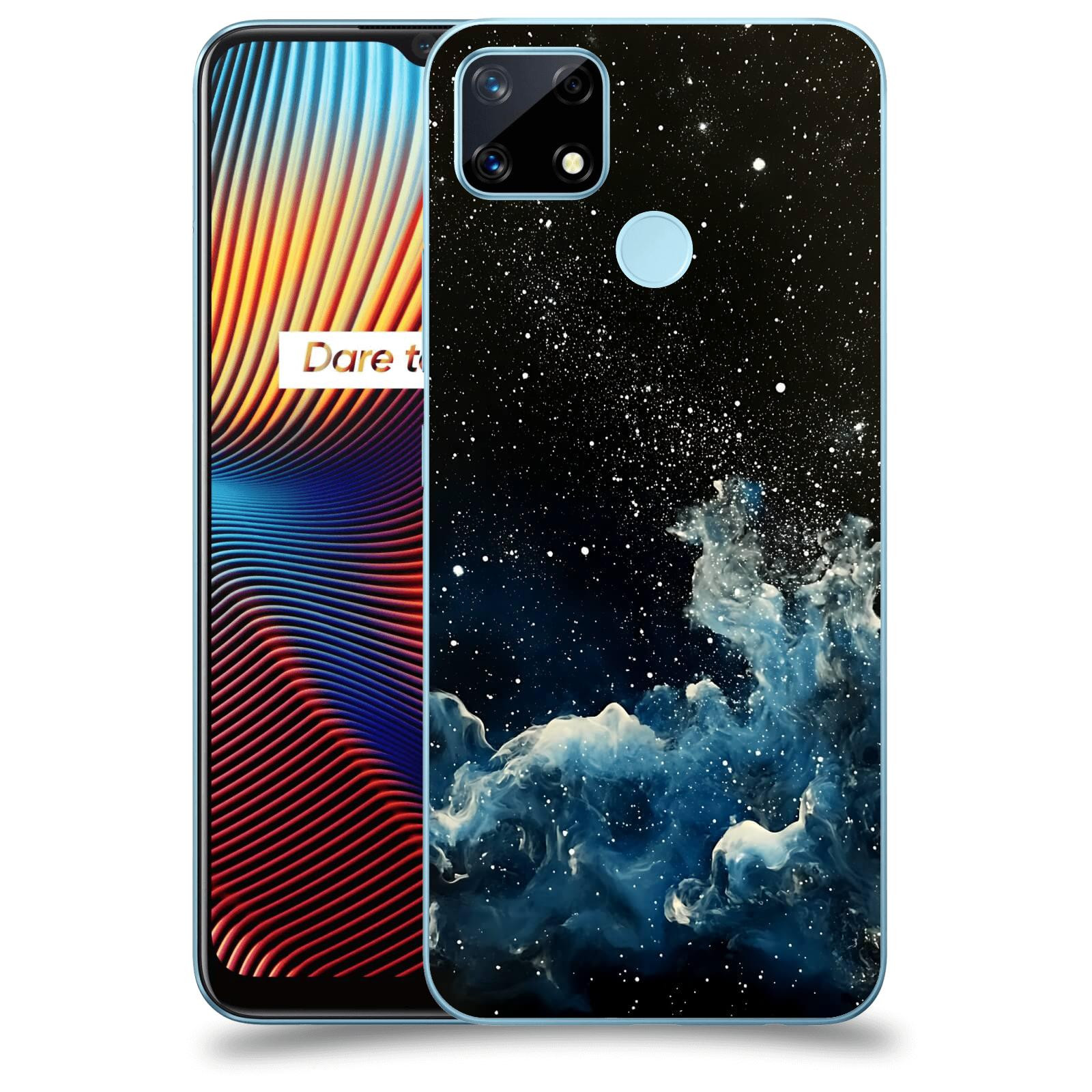 ACOVER Kryt na mobil Realme 7i - Kosmická mlhovina