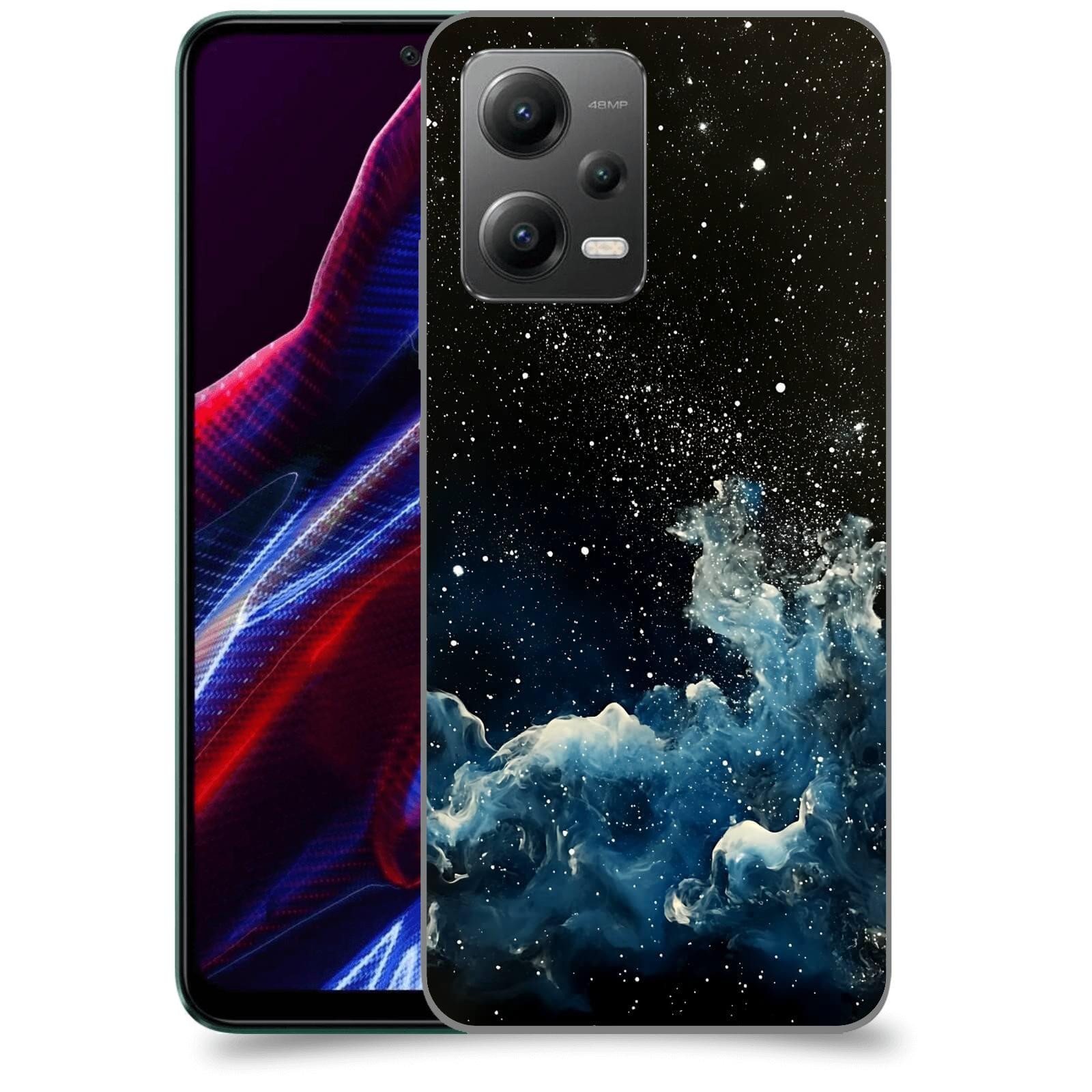 ACOVER Kryt na mobil Xiaomi Poco X5 - Kosmická mlhovina