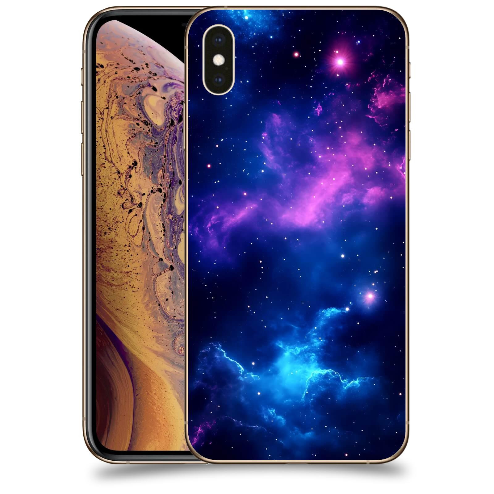 ACOVER Kryt na mobil Apple iPhone XS Max - Kosmická symfonie