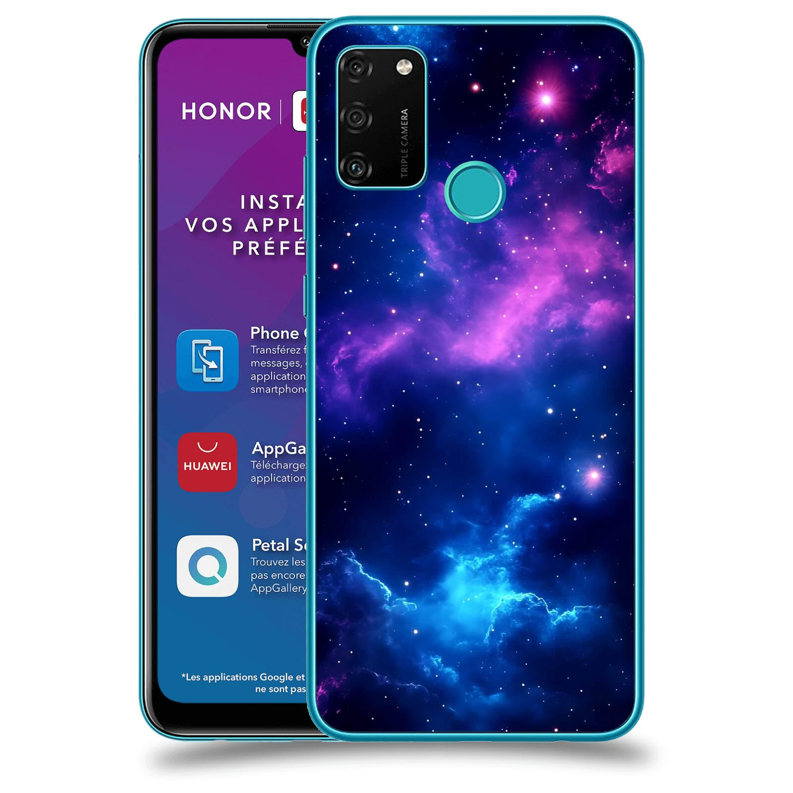 ACOVER Kryt na mobil Honor 9A - Kosmická symfonie