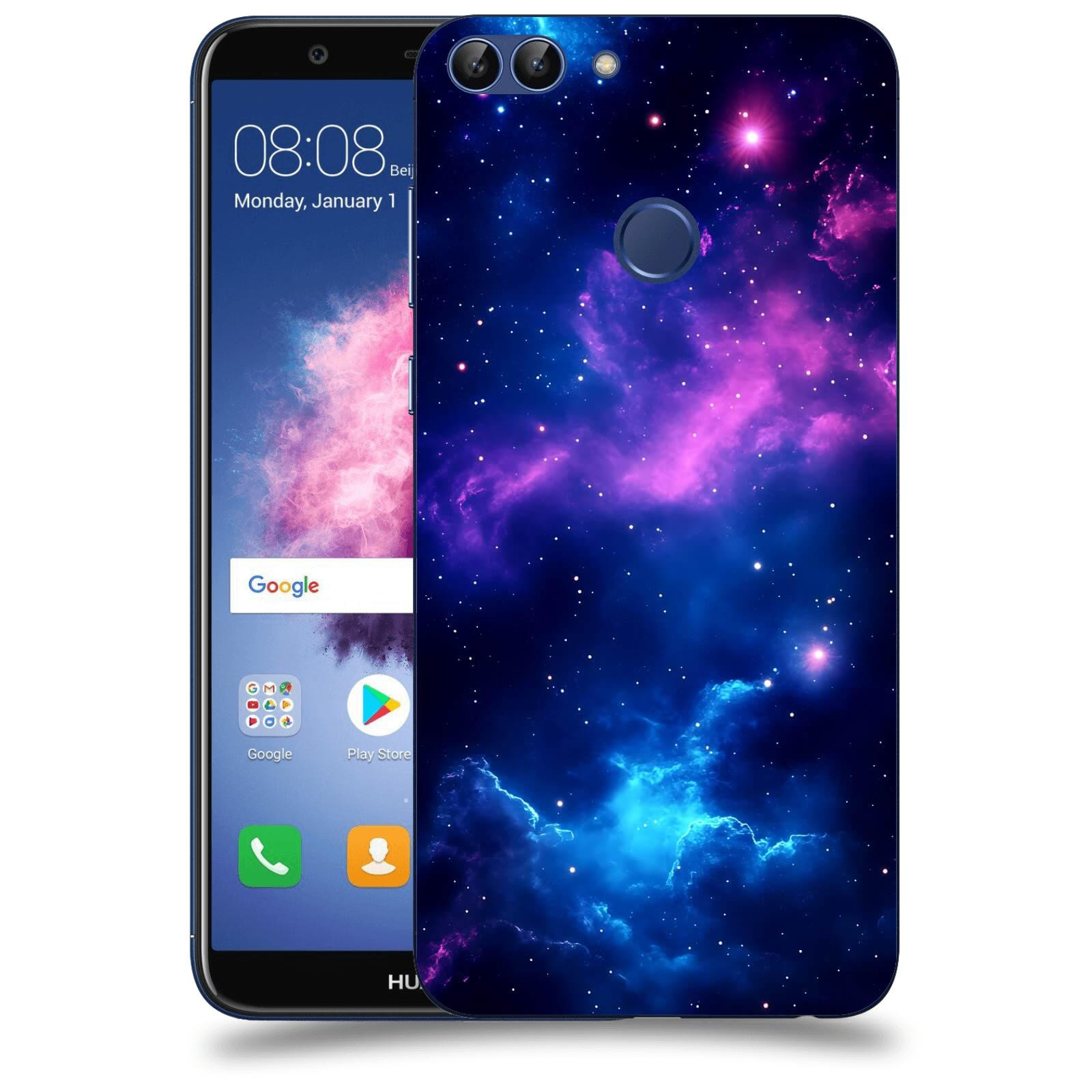 ACOVER Kryt na mobil Huawei P Smart - Kosmická symfonie