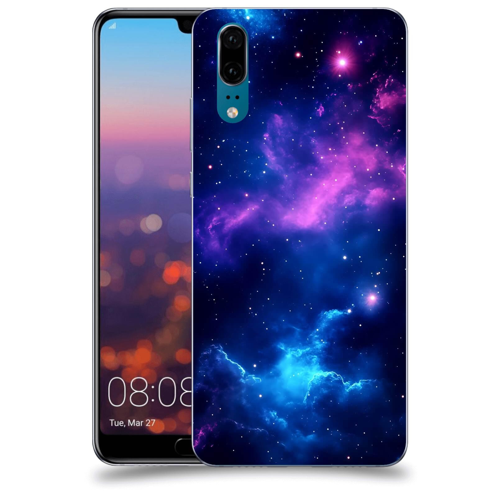 ACOVER Kryt na mobil Huawei P20 - Kosmická symfonie