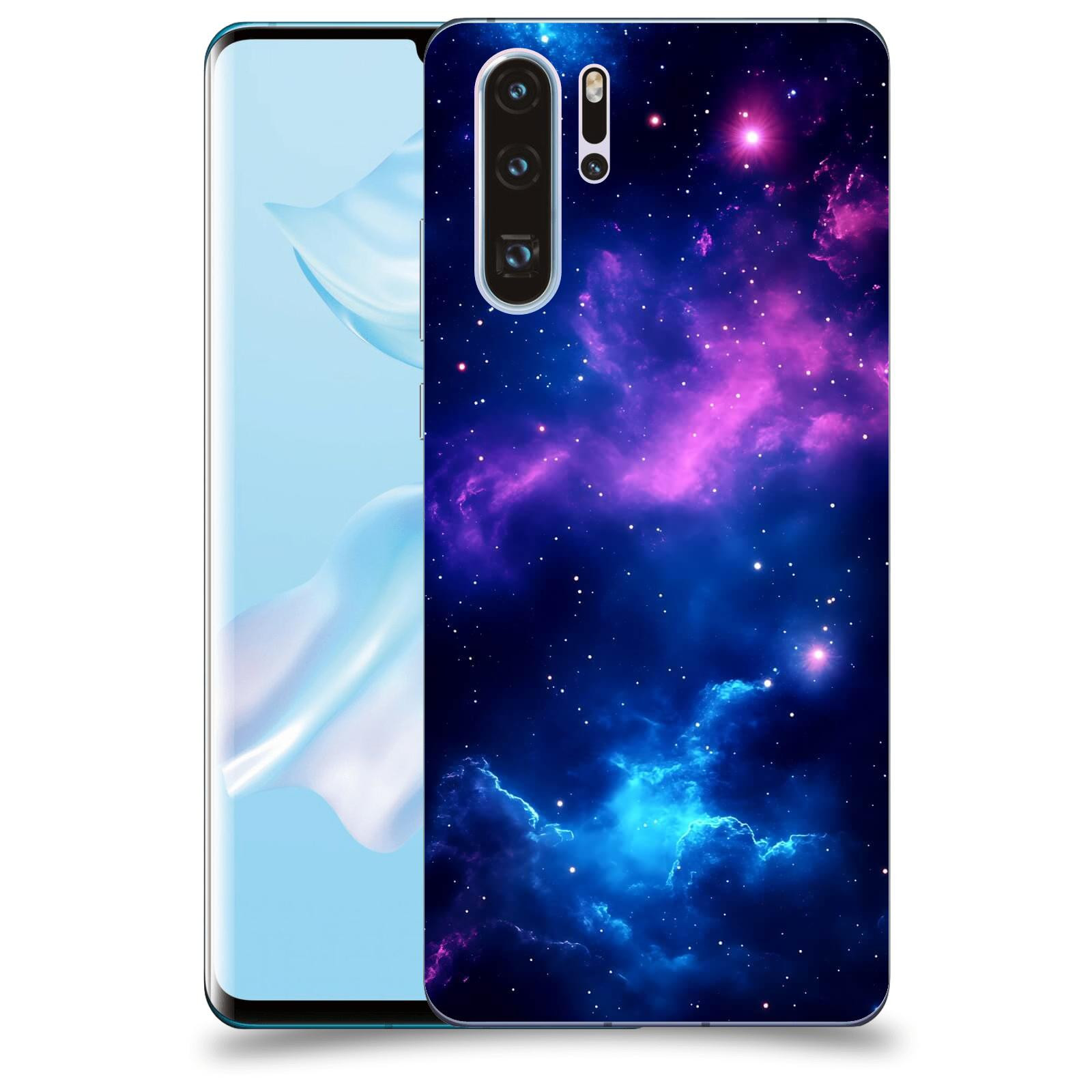 ACOVER Kryt na mobil Huawei P30 - Kosmická symfonie