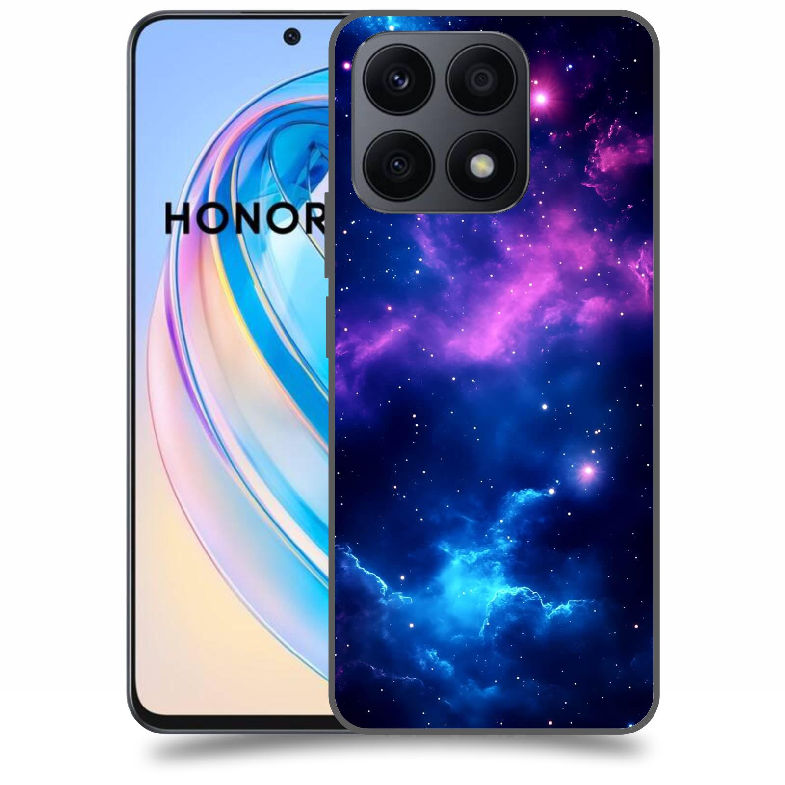 ACOVER Kryt na mobil Honor X8a - Kosmická symfonie