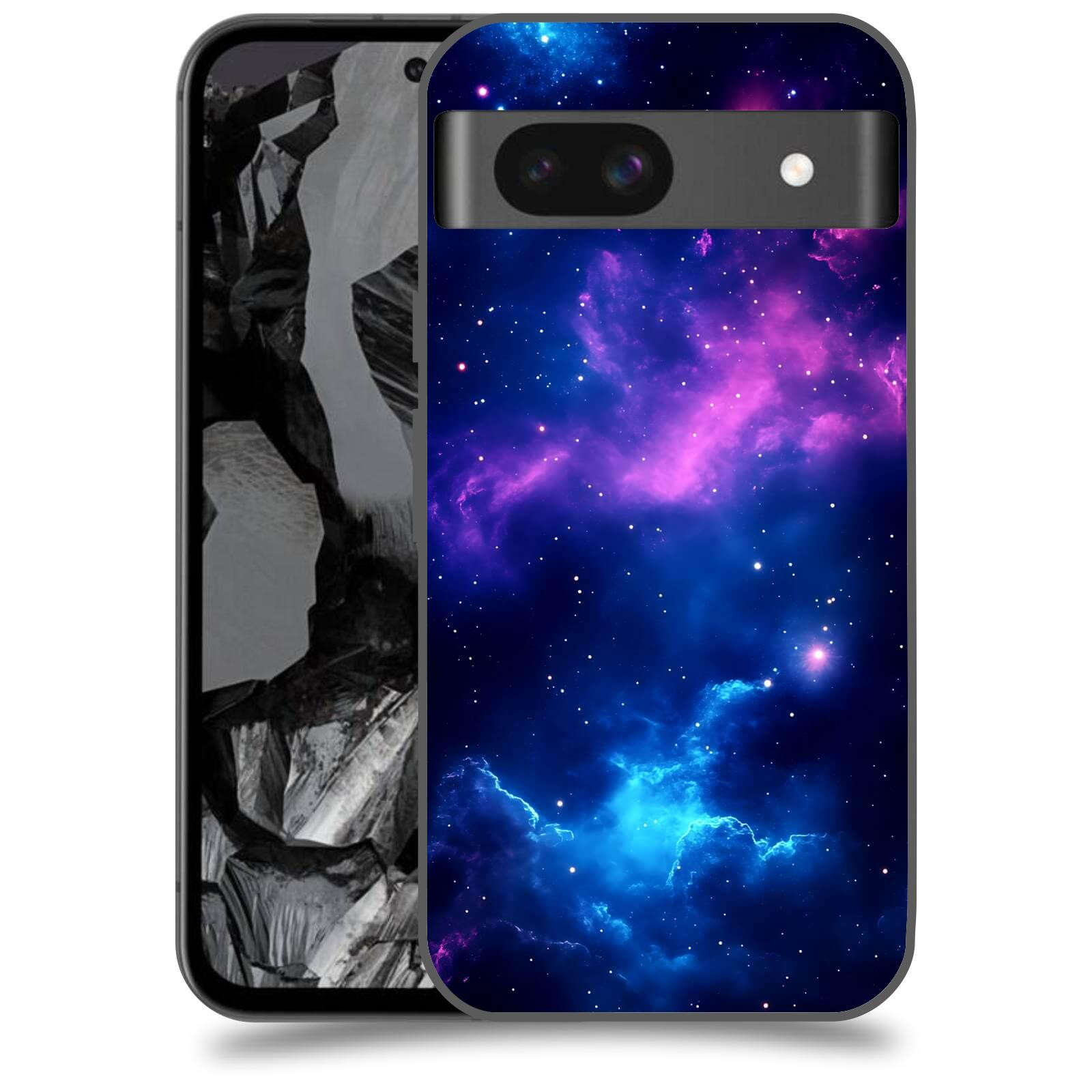 ACOVER Kryt na mobil Google Pixel 8A - Kosmická symfonie