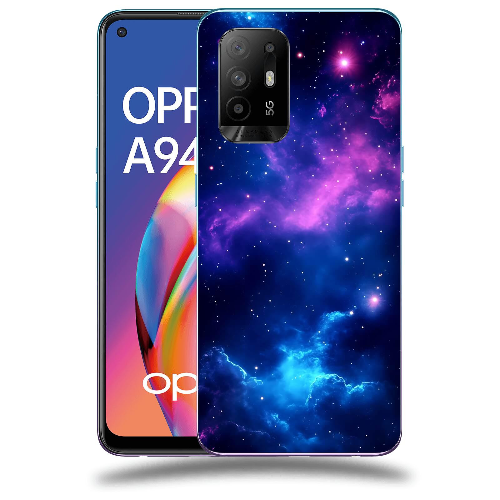 ACOVER Kryt na mobil OPPO A94 5G - Kosmická symfonie