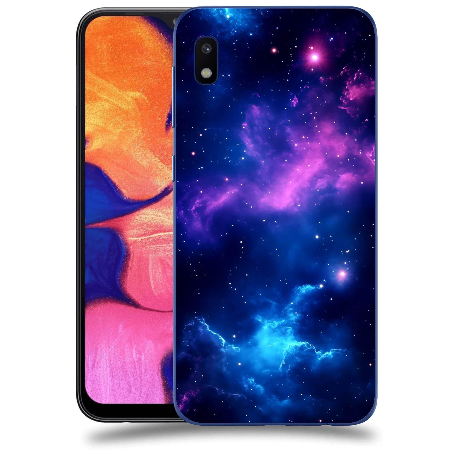 ACOVER Kryt na mobil Samsung Galaxy A10 A105F - Kosmická symfonie