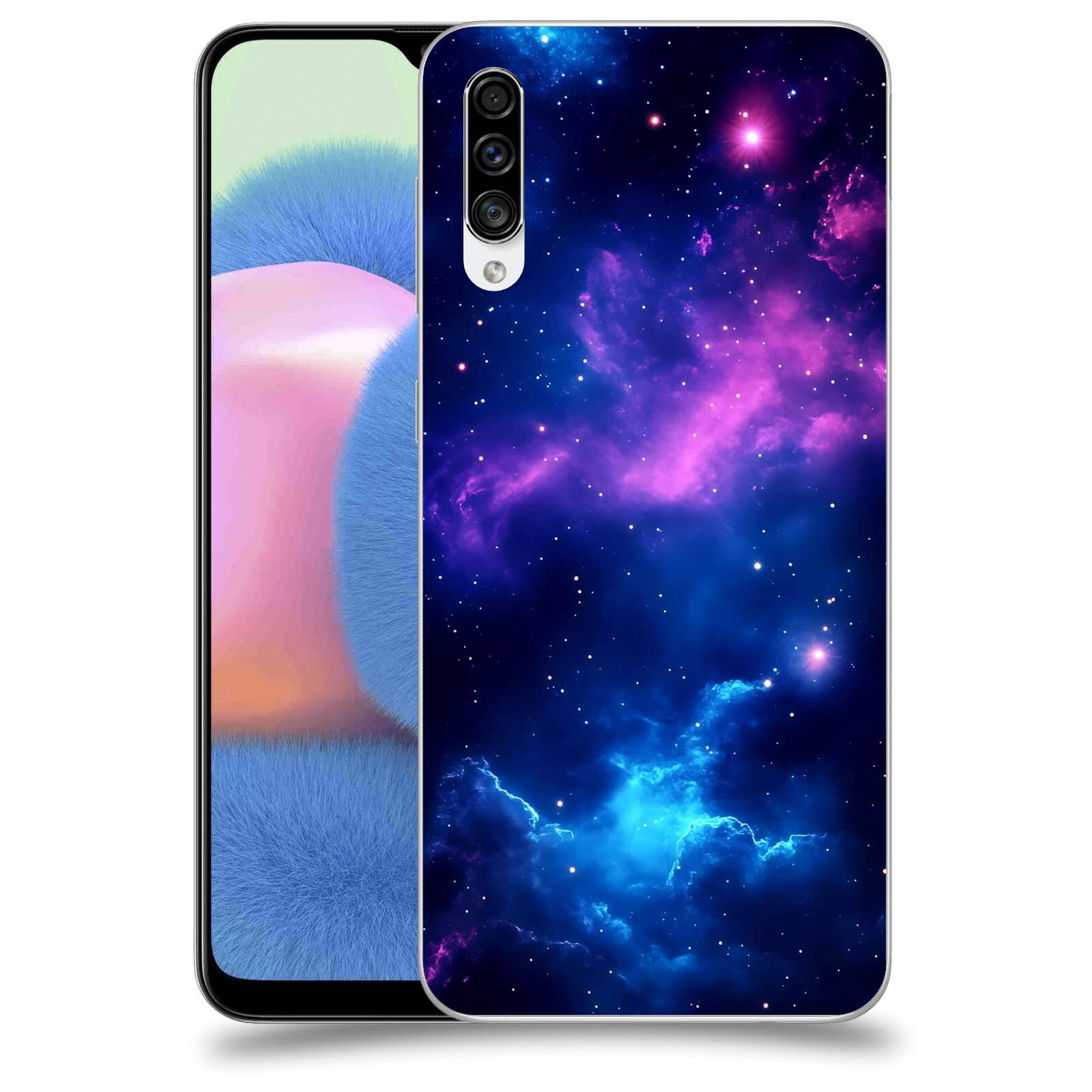 ACOVER Kryt na mobil Samsung Galaxy A30s A307F - Kosmická symfonie