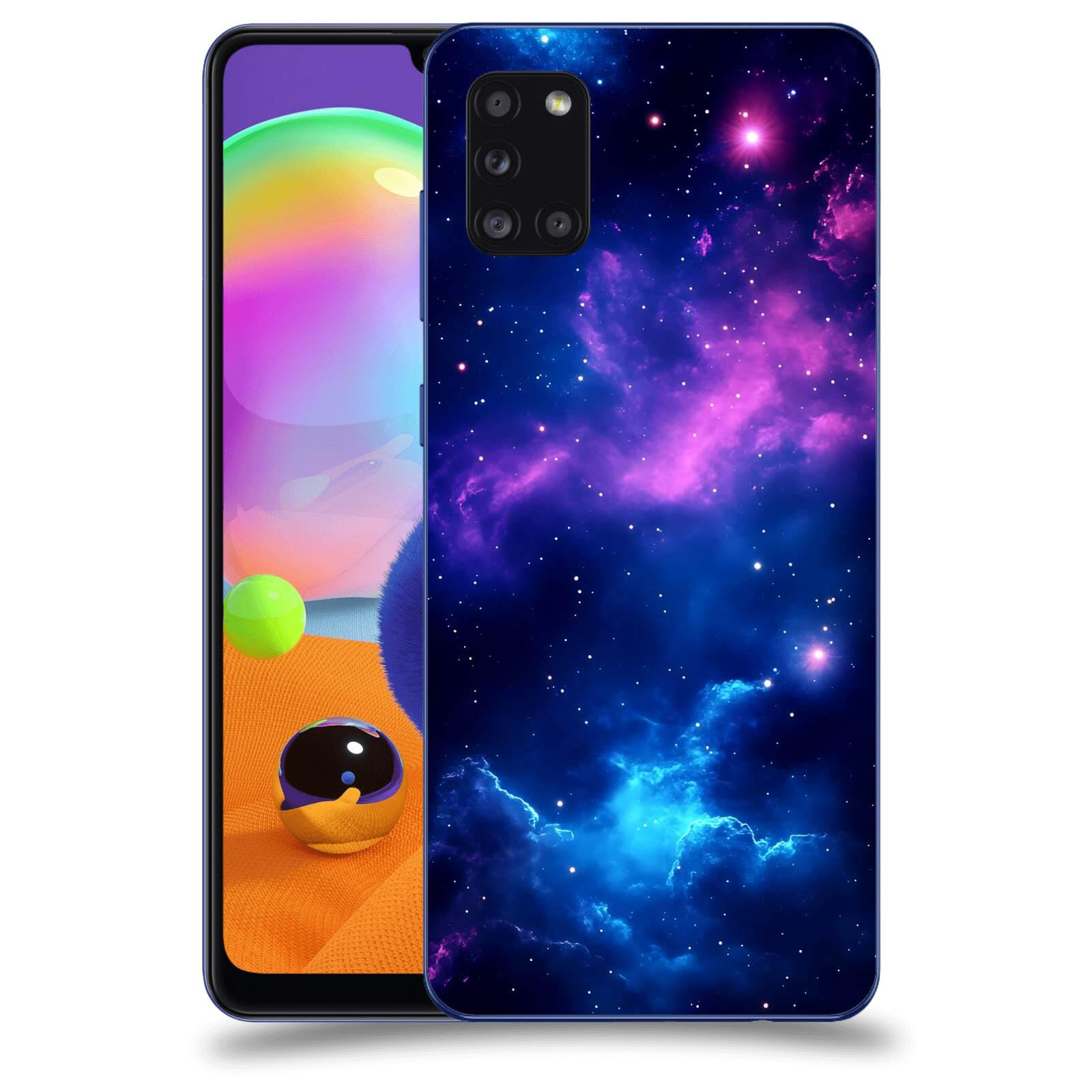 ACOVER Kryt na mobil Samsung Galaxy A31 A315F - Kosmická symfonie