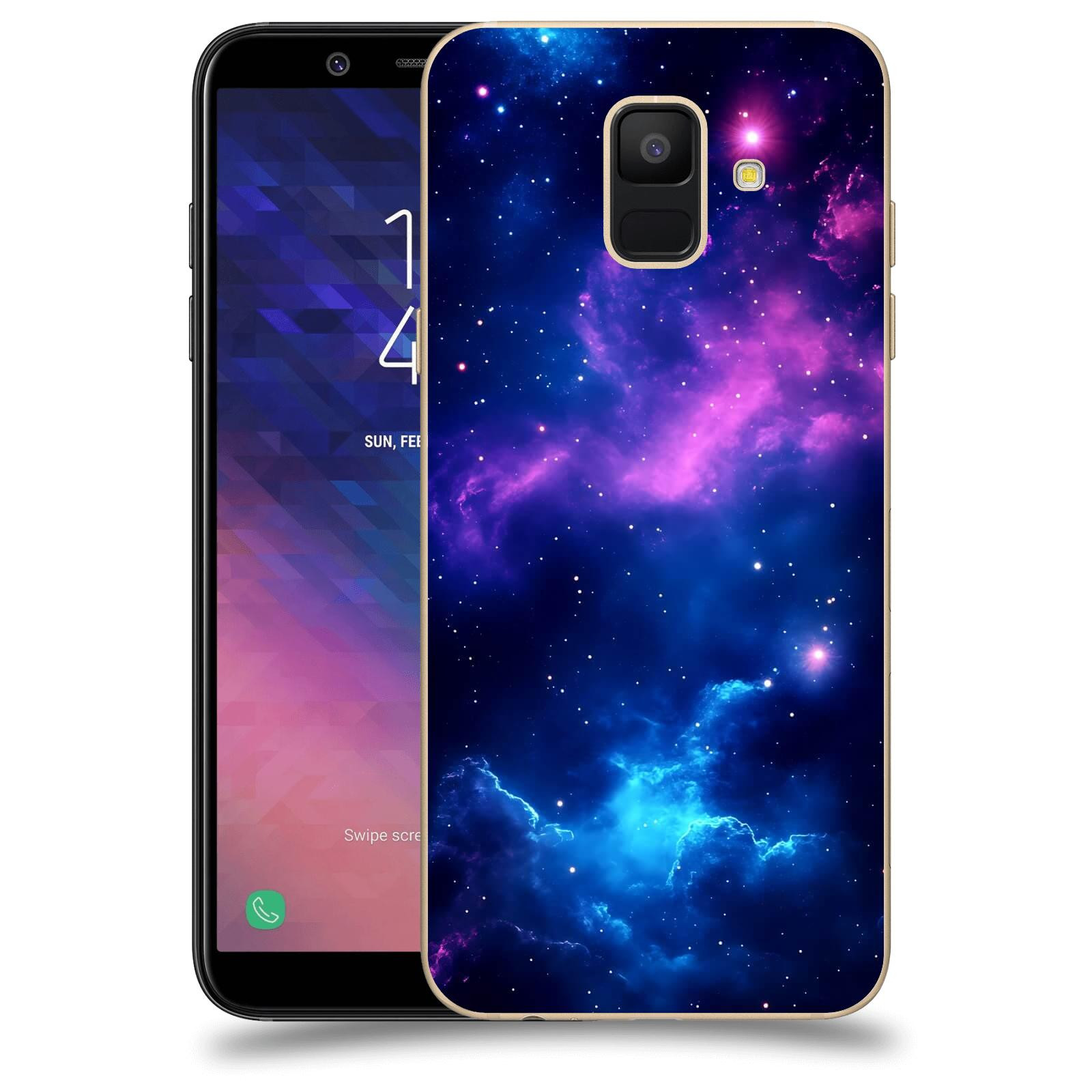 ACOVER Kryt na mobil Samsung Galaxy A6 A600F - Kosmická symfonie