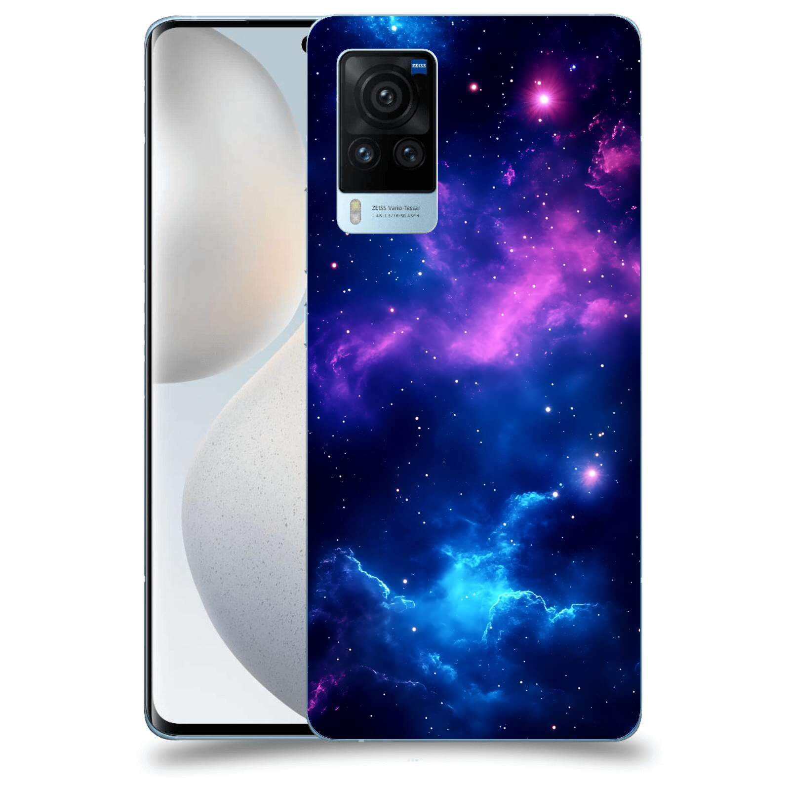 ACOVER Kryt na mobil Vivo X60 Pro 5G - Kosmická symfonie