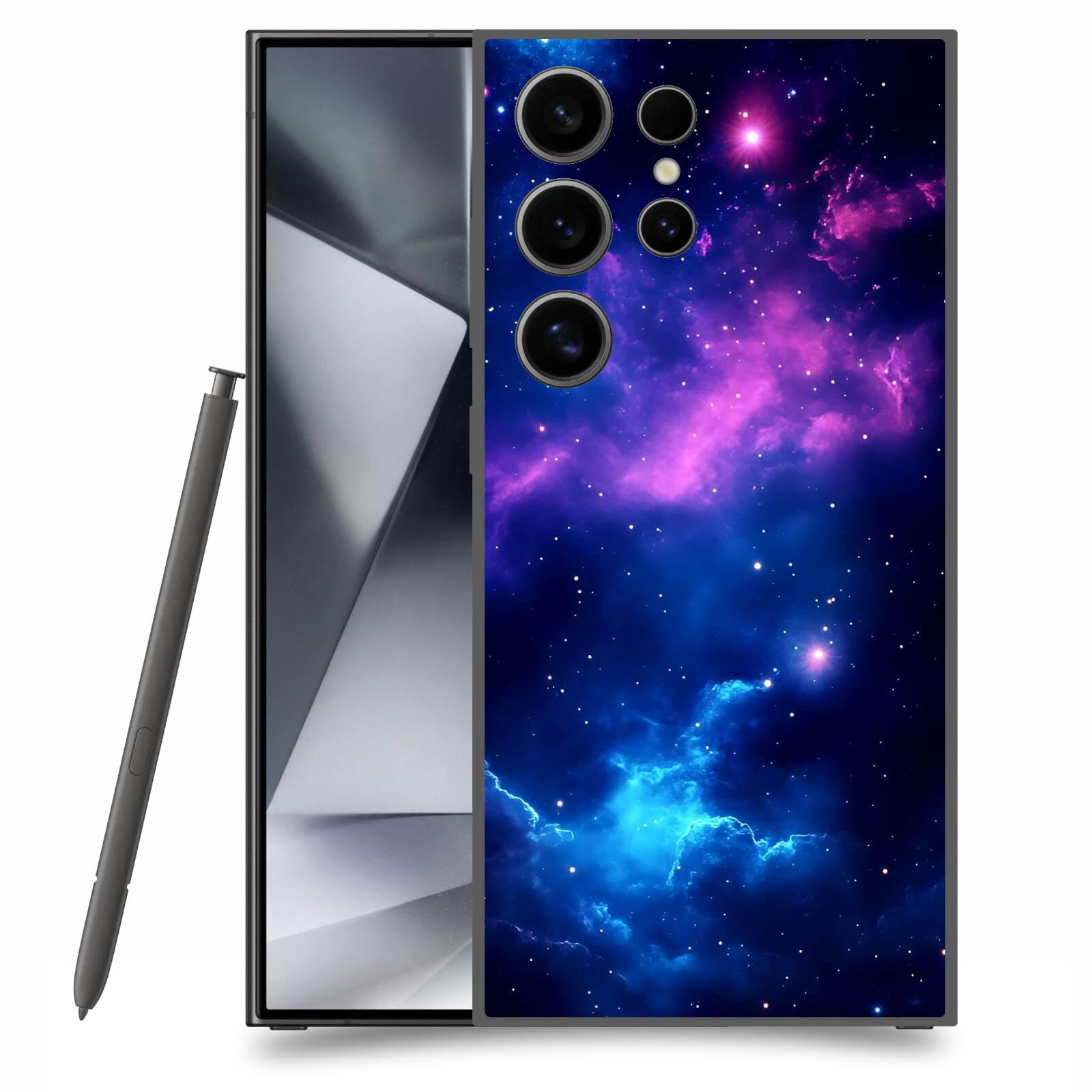 ACOVER Kryt na mobil Samsung Galaxy S24 Ultra - Kosmická symfonie