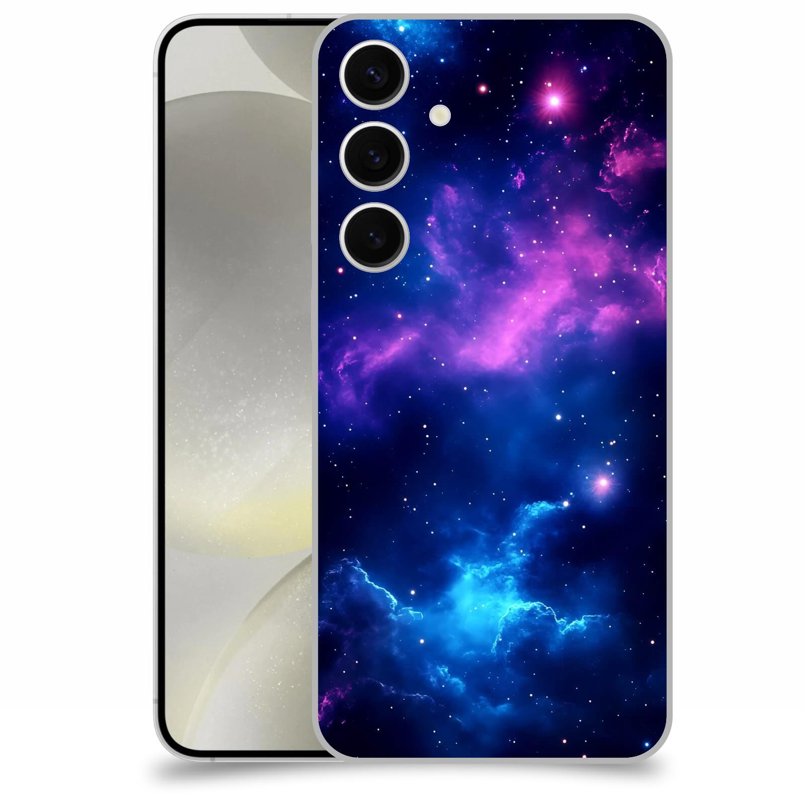 ACOVER Kryt na mobil Samsung Galaxy S24+ - Kosmická symfonie