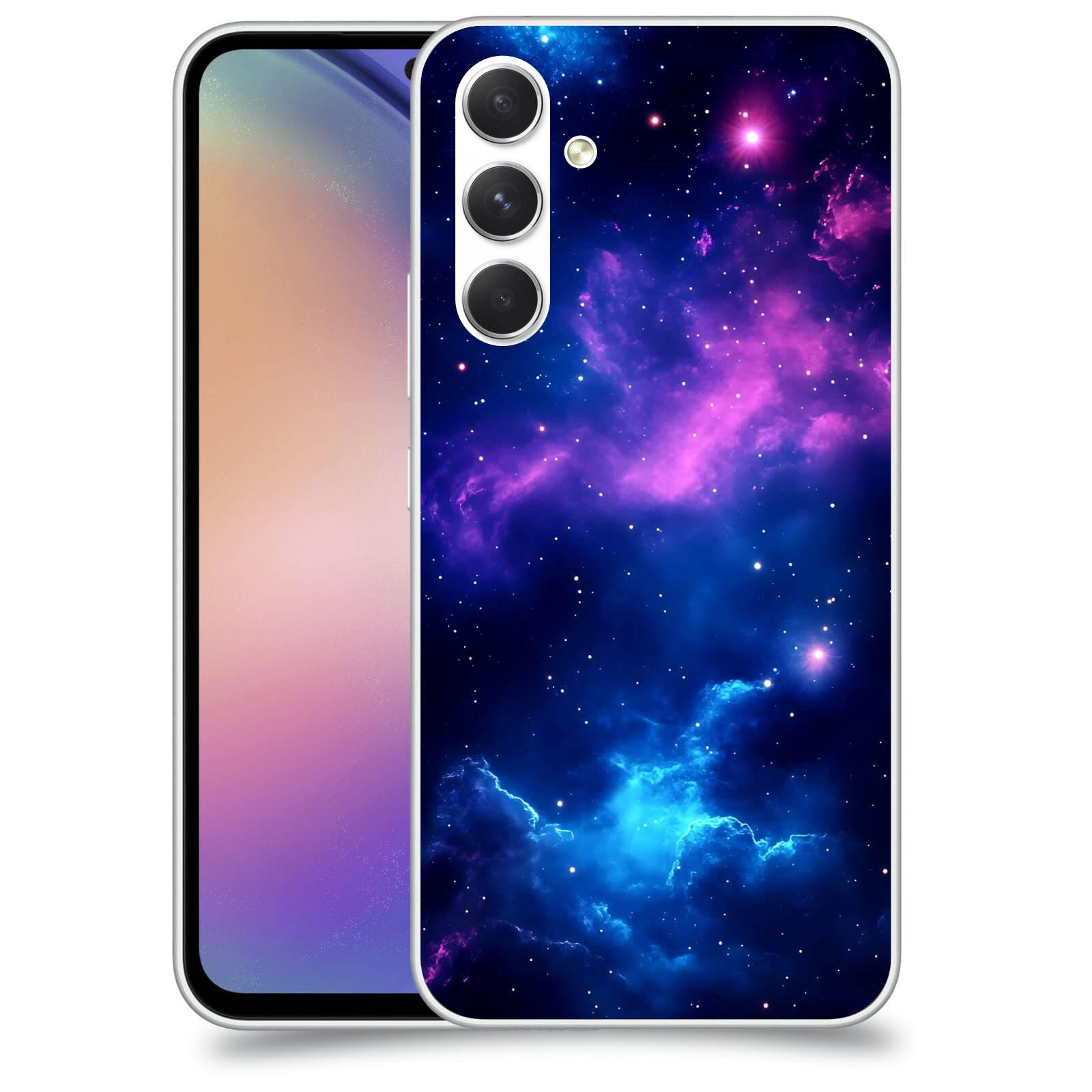 ACOVER Kryt na mobil Samsung Galaxy M54 5G - Kosmická symfonie