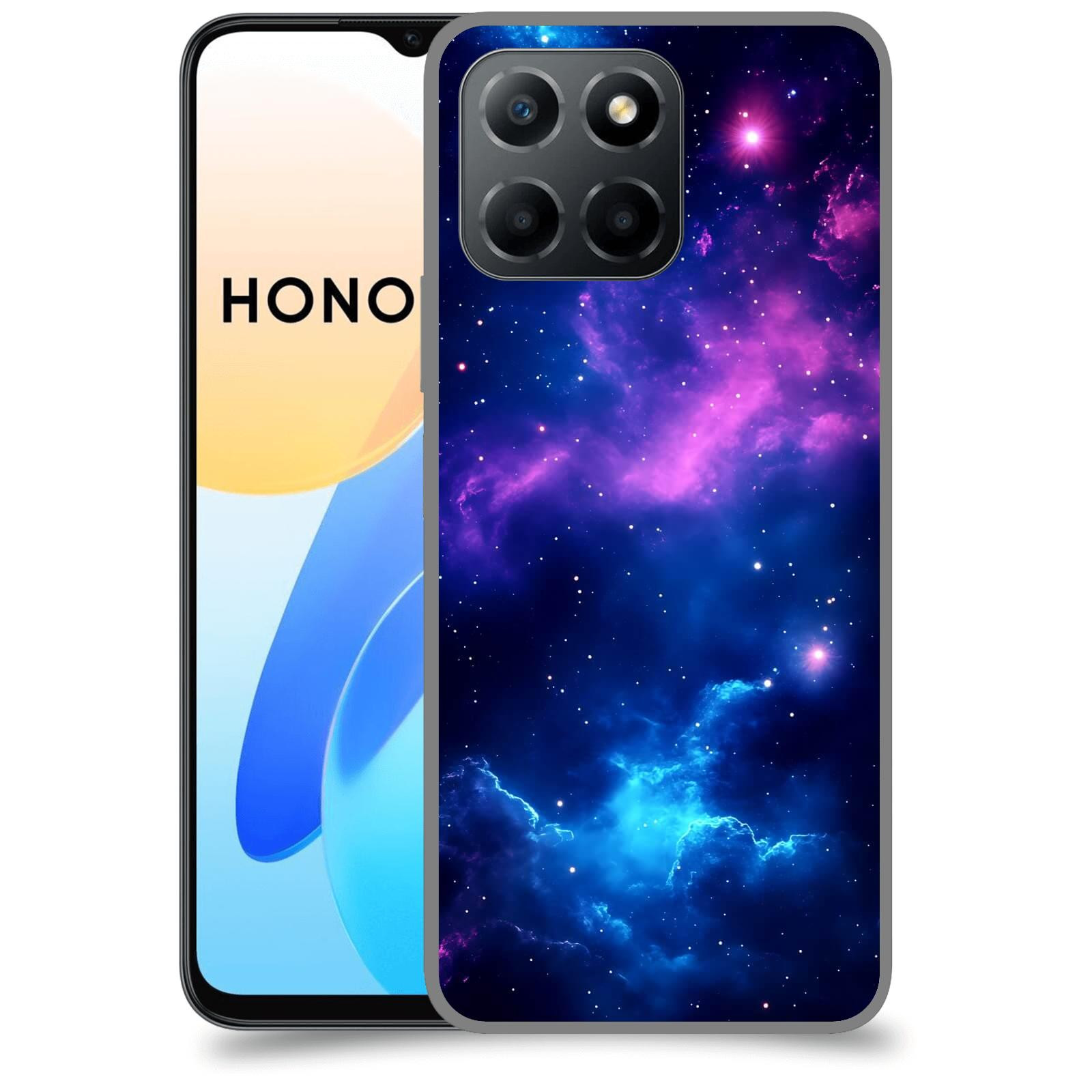 ACOVER Kryt na mobil Honor X8 4G - Kosmická symfonie