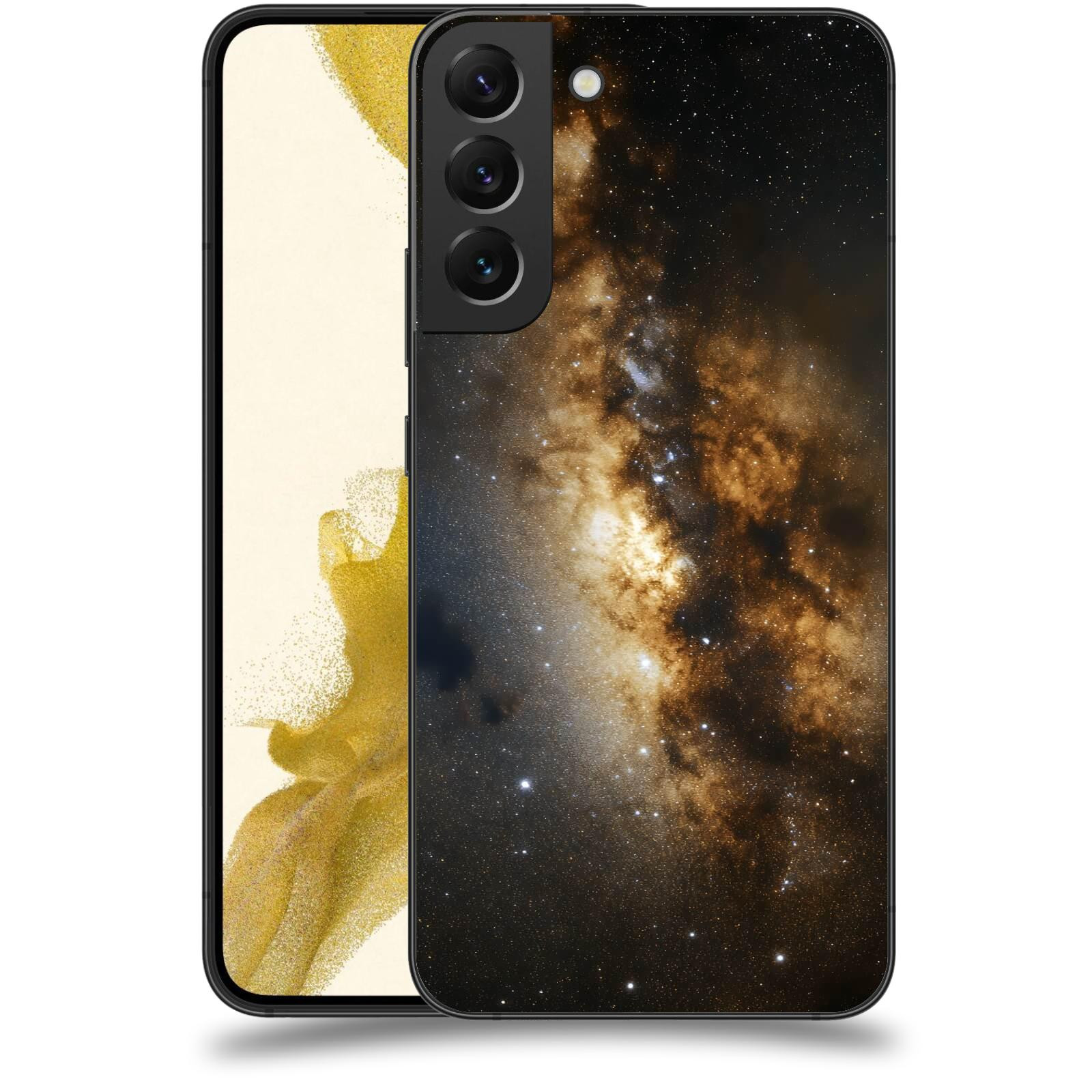 ACOVER Kryt na mobil Samsung Galaxy S22+ 5G - Kosmický oheň