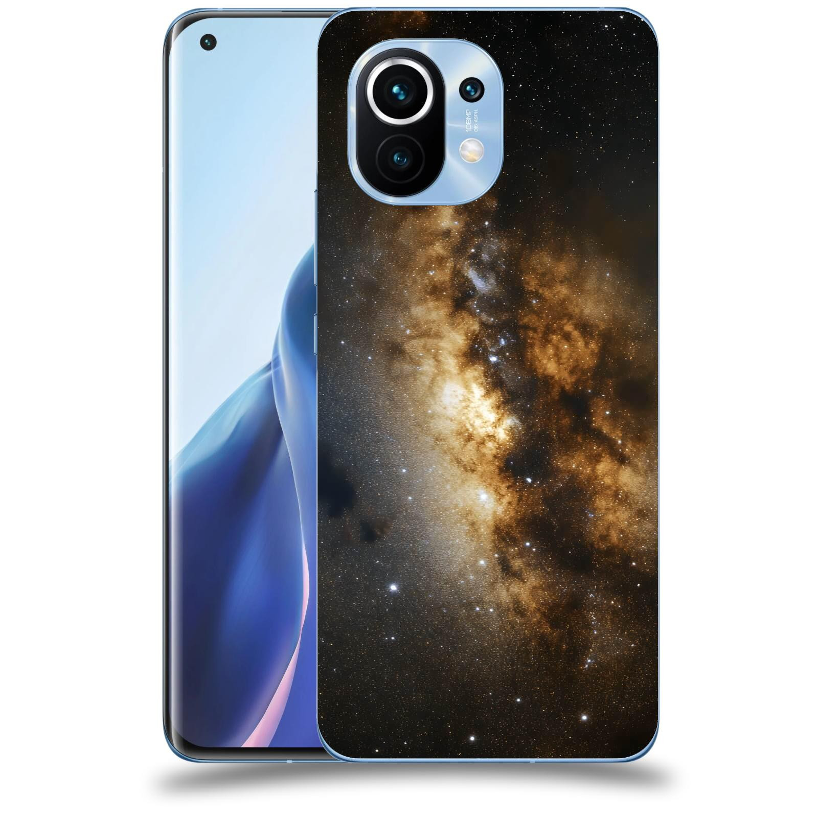 ACOVER Kryt na mobil Xiaomi Mi 11 - Kosmický oheň