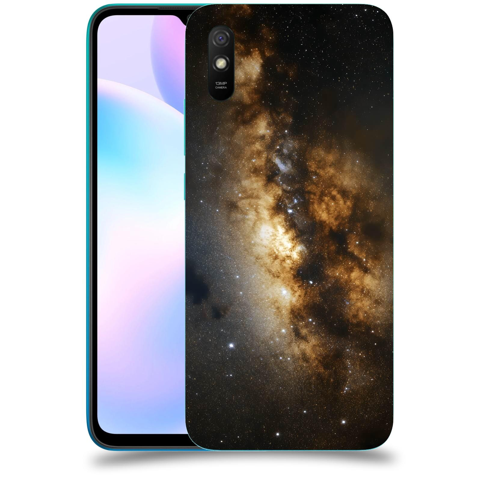 ACOVER Kryt na mobil Xiaomi Redmi 9AT - Kosmický oheň