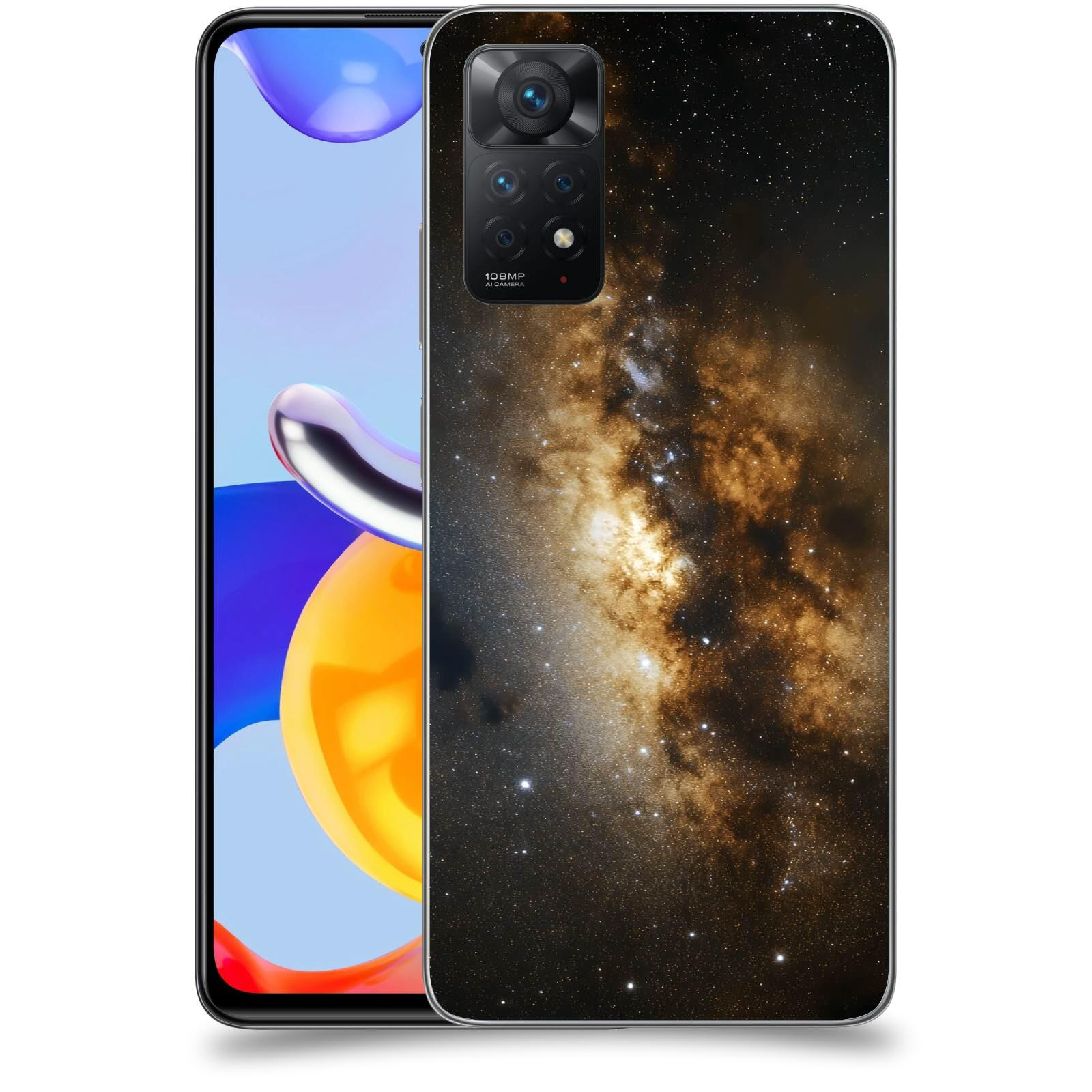 ACOVER Kryt na mobil Xiaomi Redmi Note 11 Pro - Kosmický oheň