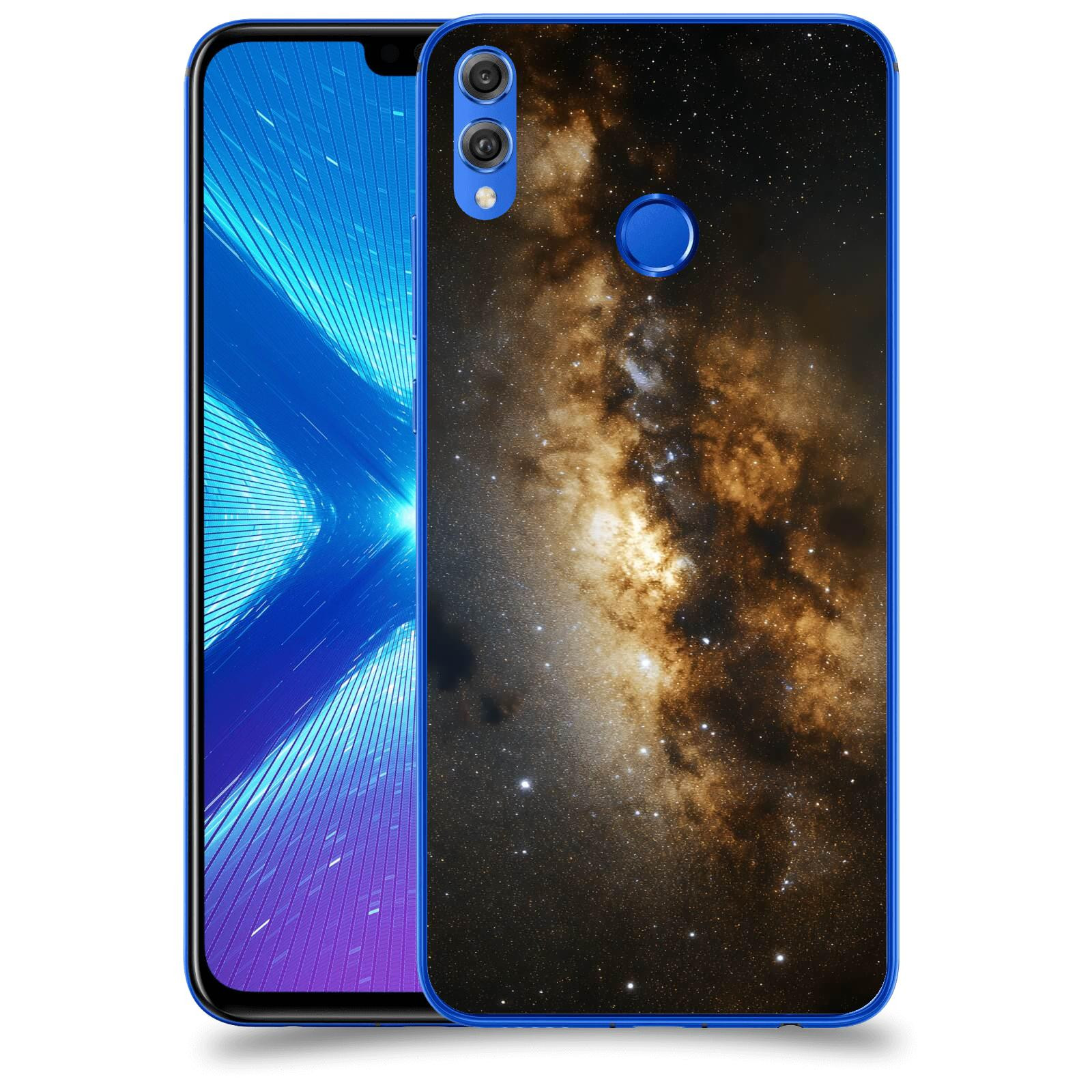 ACOVER Kryt na mobil Honor 8X - Kosmický oheň