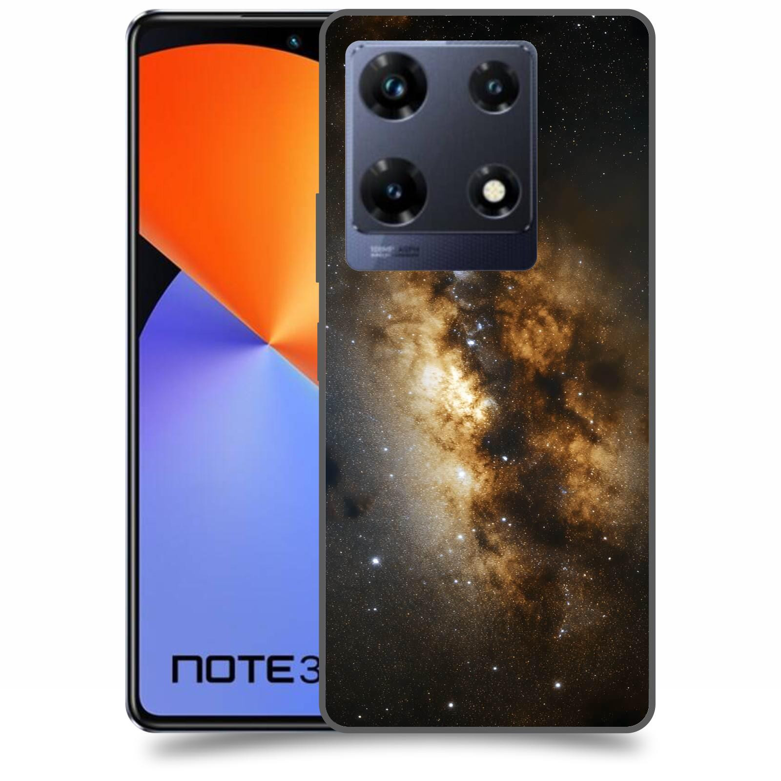ACOVER Kryt na mobil Infinix Note 30 PRO - Kosmický oheň