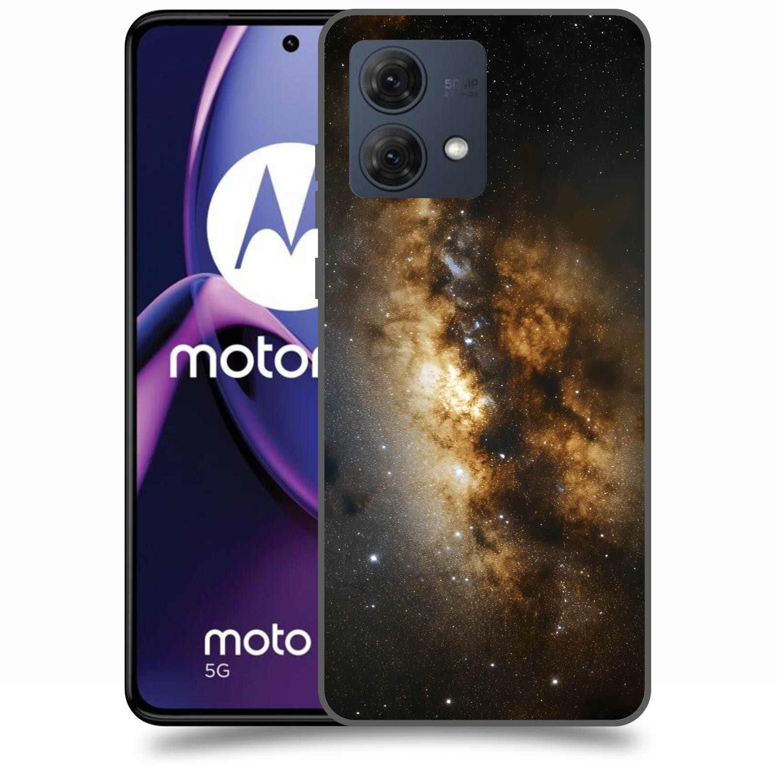 ACOVER Kryt na mobil Motorola Moto G84 5G - Kosmický oheň