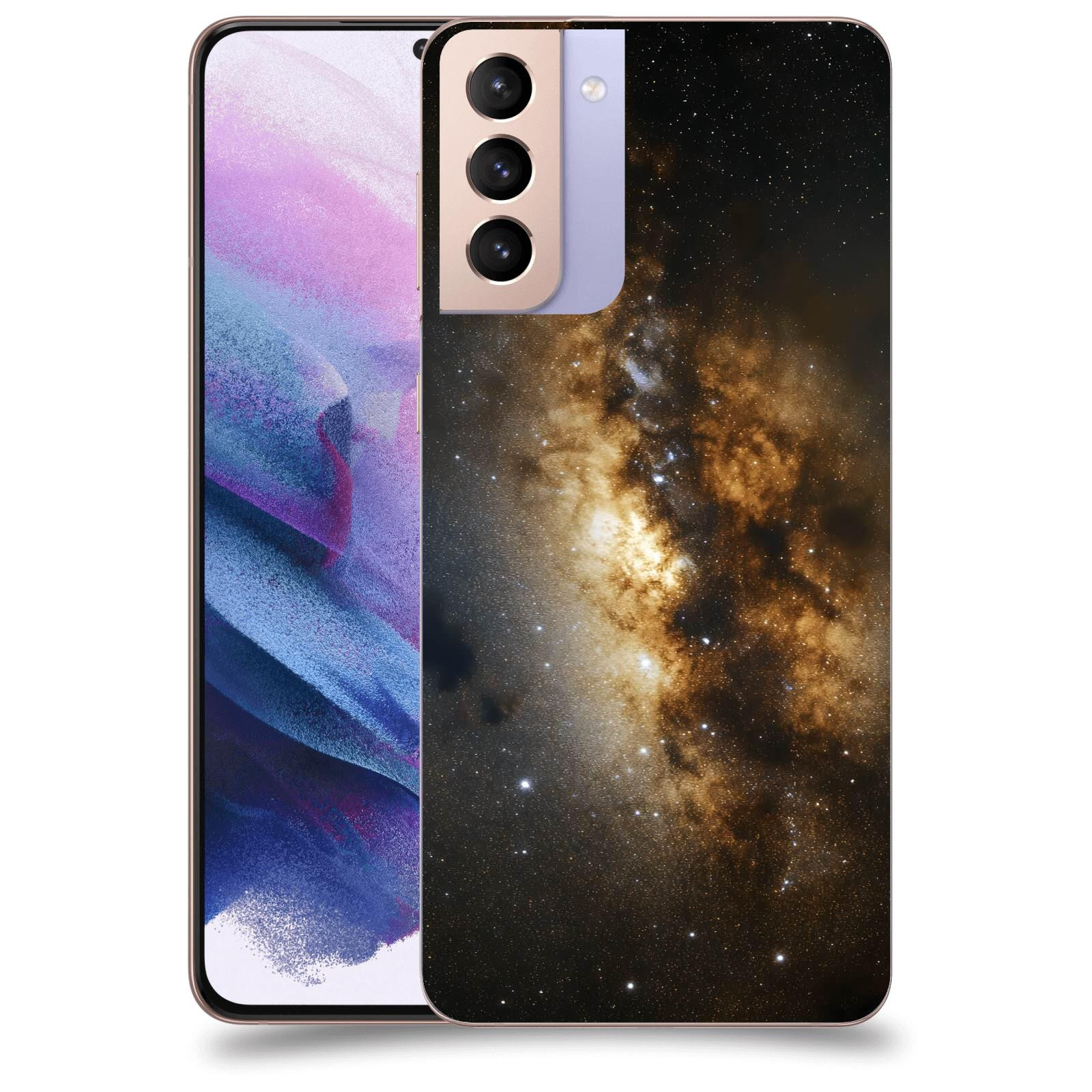 ACOVER Kryt na mobil Samsung Galaxy S21+ G996F - Kosmický oheň