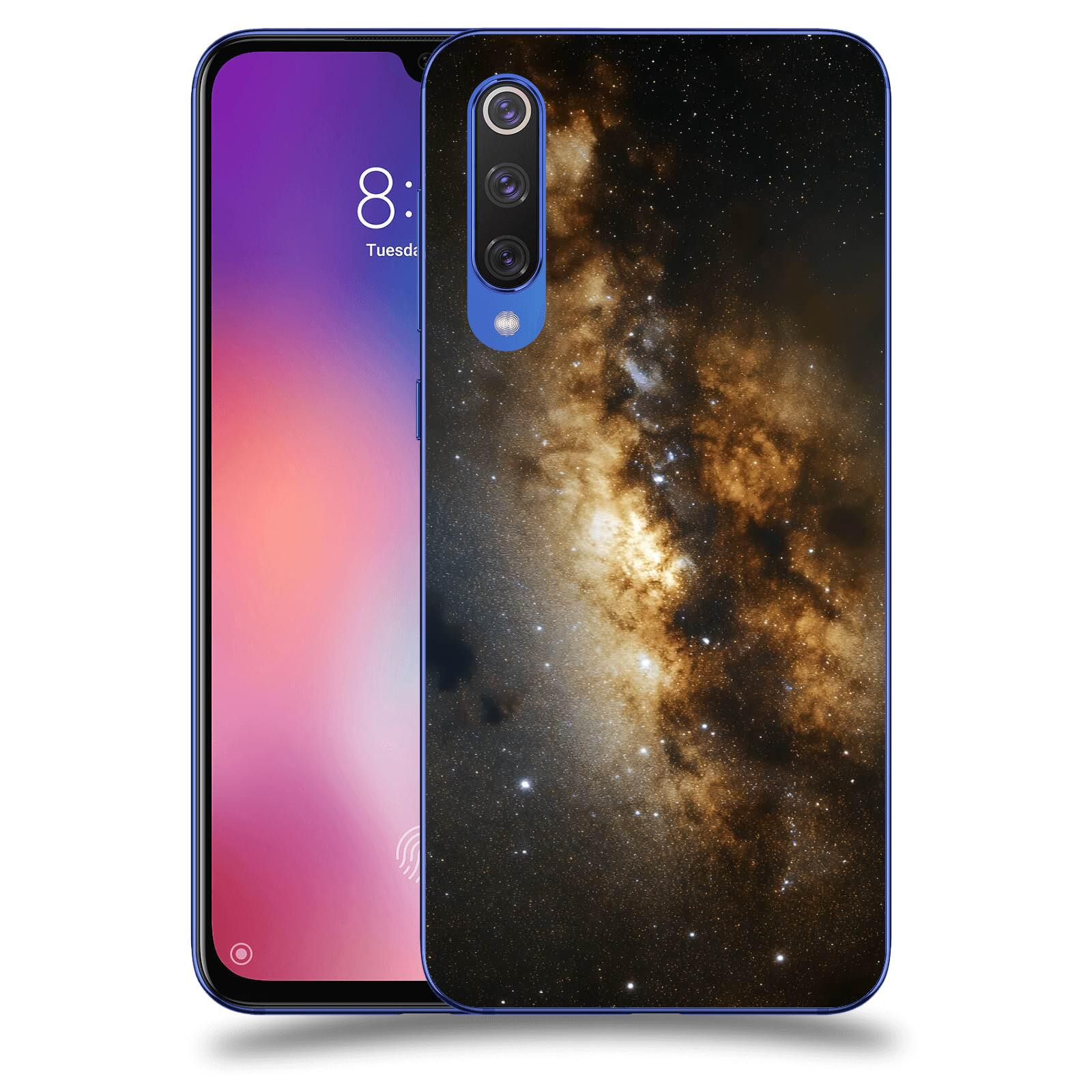 ACOVER Kryt na mobil Xiaomi Mi 9 SE - Kosmický oheň