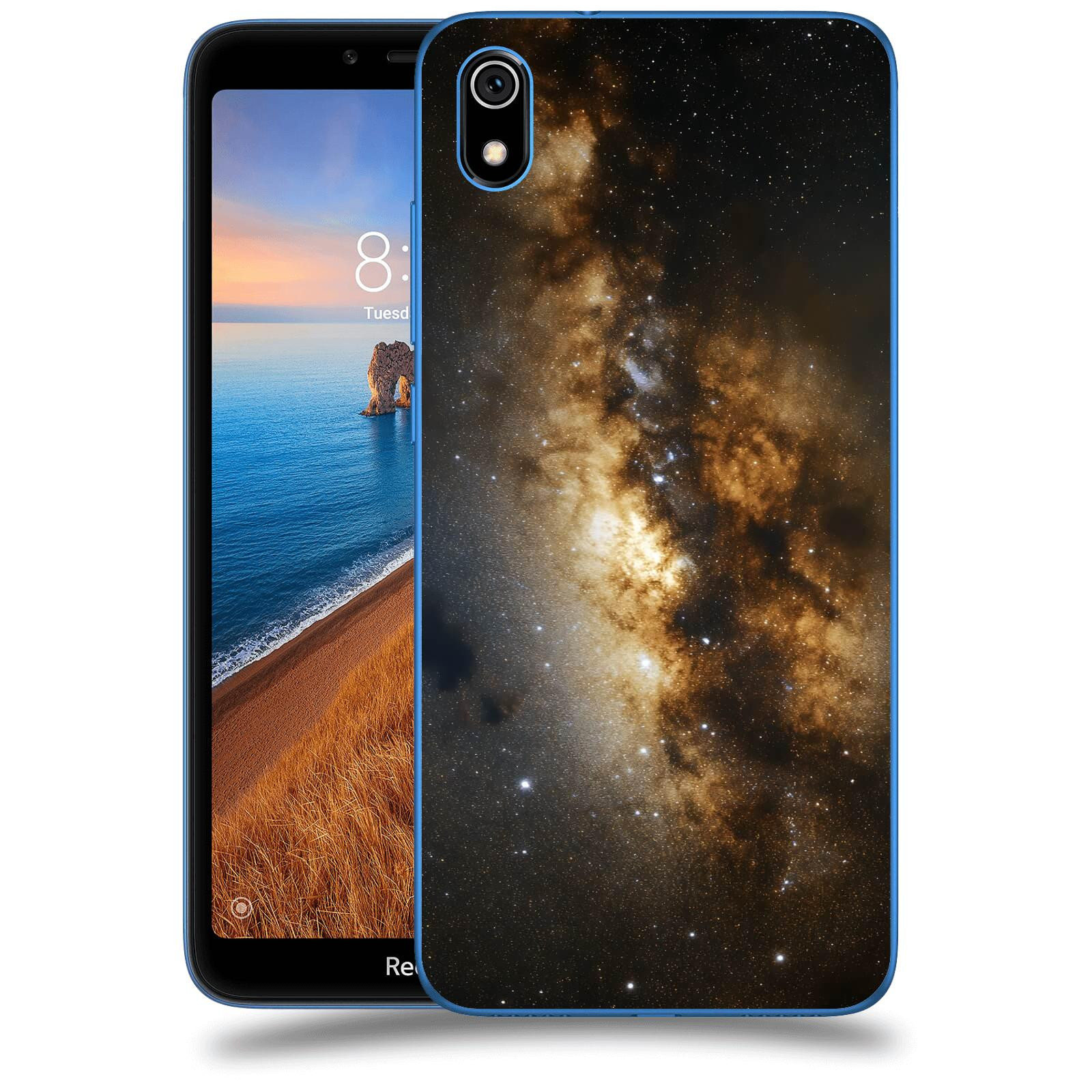 ACOVER Kryt na mobil Xiaomi Redmi 7A - Kosmický oheň