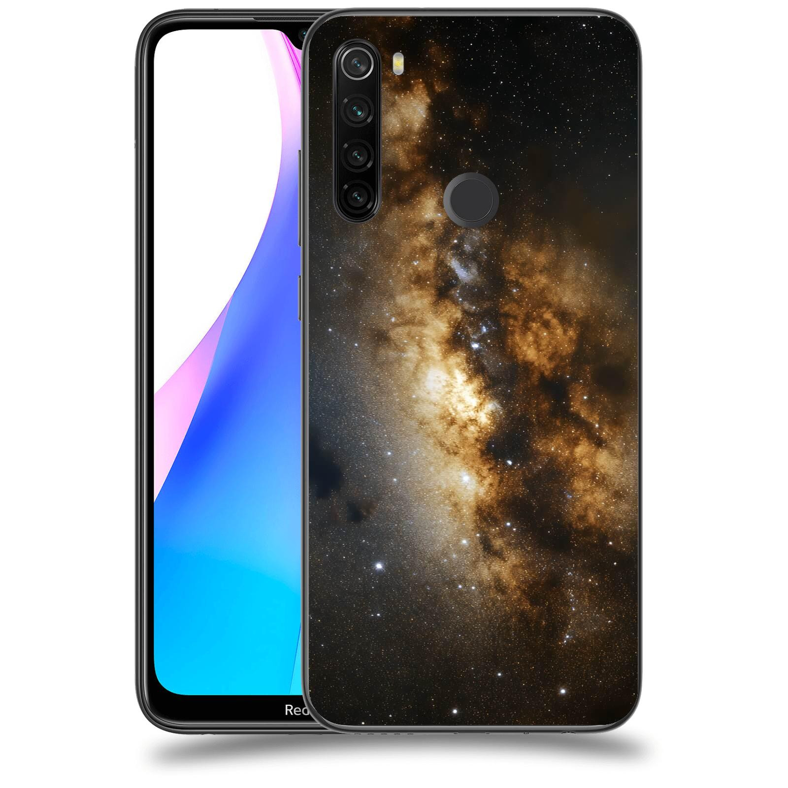 ACOVER Kryt na mobil Xiaomi Redmi Note 8T - Kosmický oheň