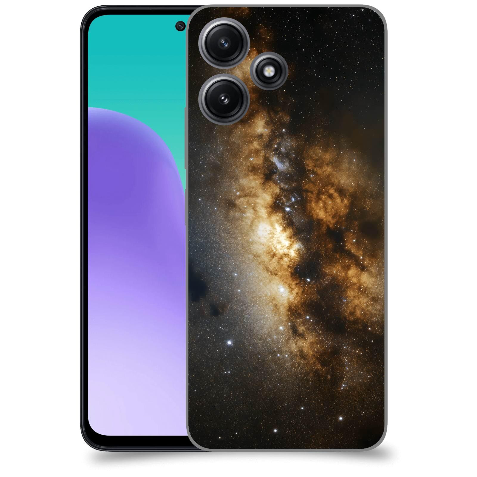 ACOVER Kryt na mobil Xiaomi Redmi 12 5G - Kosmický oheň