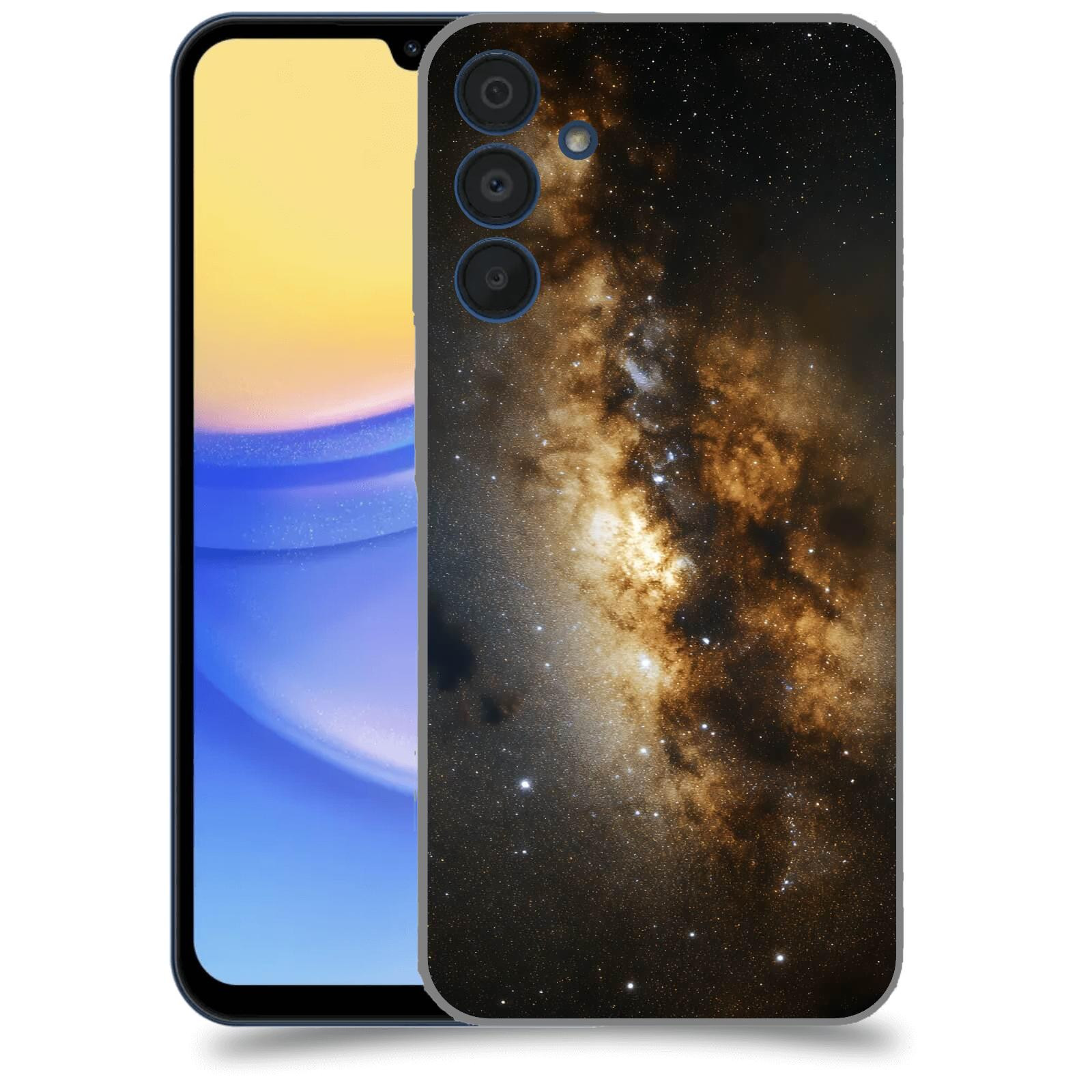 ACOVER Kryt na mobil Samsung Galaxy A15 5G - Kosmický oheň
