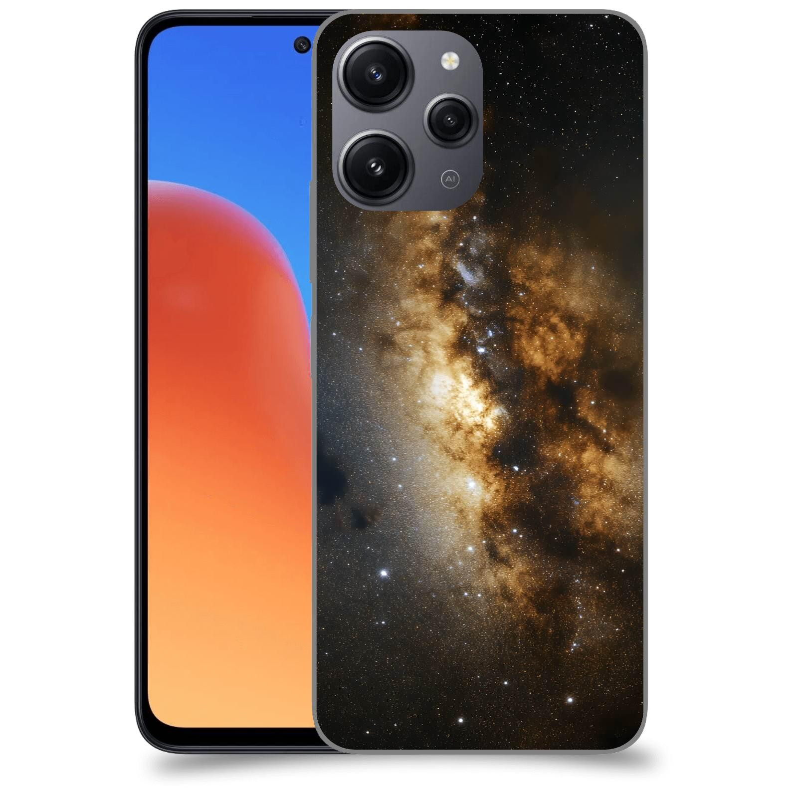 ACOVER Kryt na mobil Xiaomi Redmi 12 - Kosmický oheň